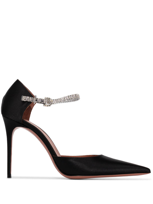 Ursina 105mm crystal-embellished pumps