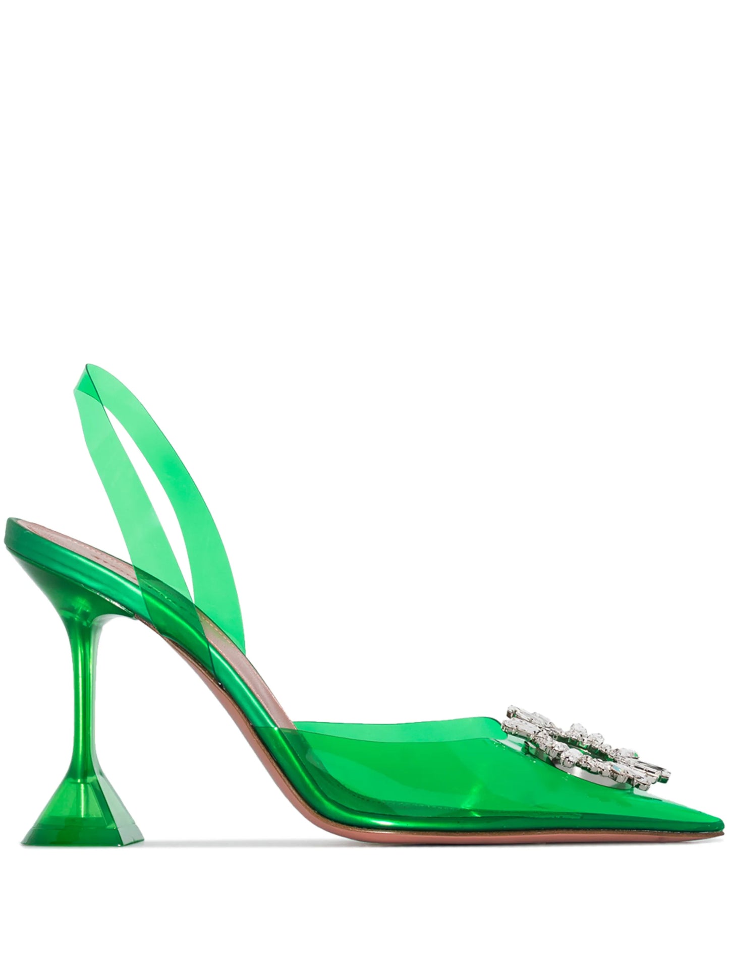 Begum 95mm crystal-embellished pumps