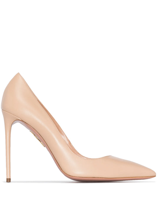 Purist 105mm leather pumps