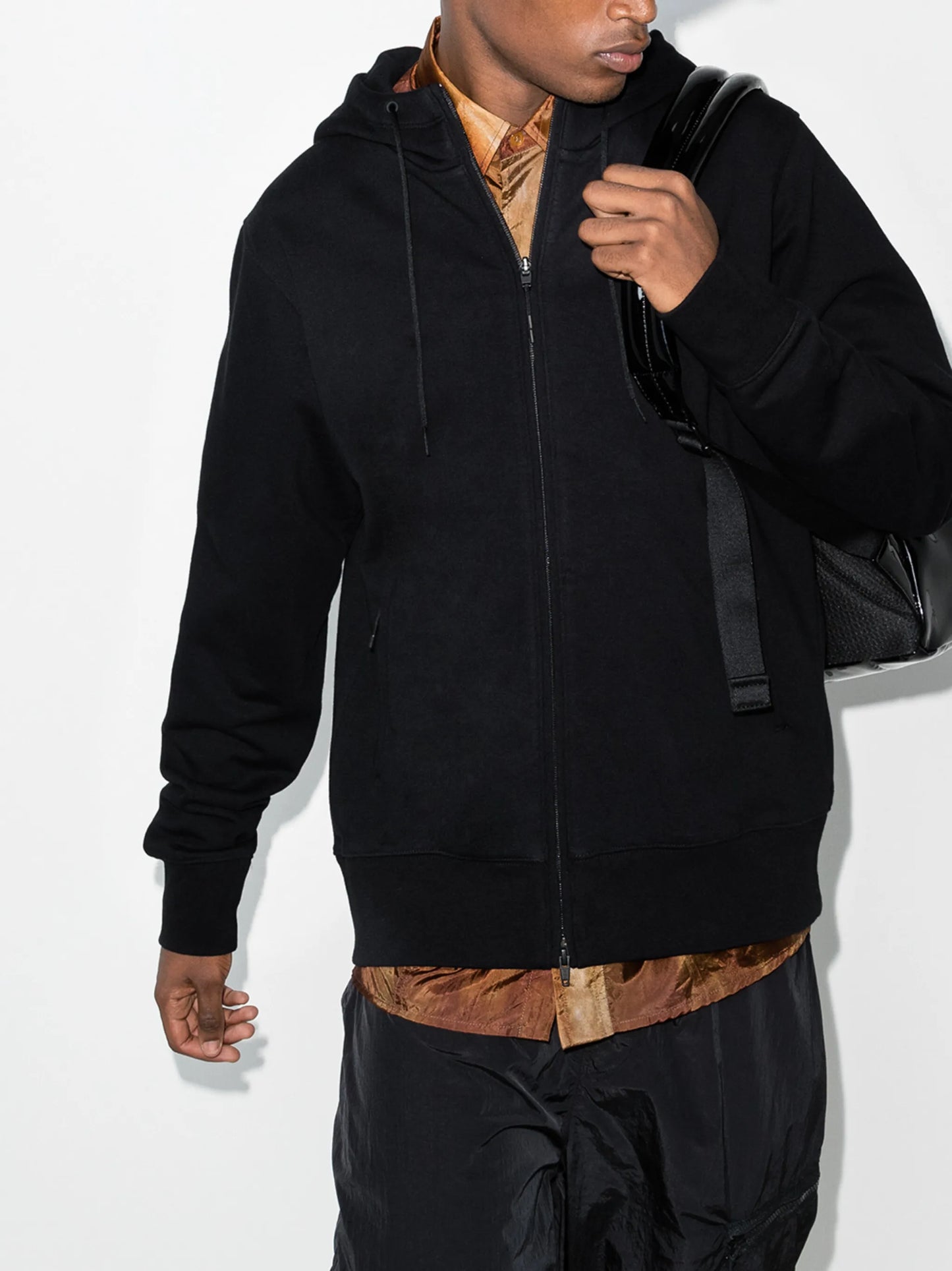 logo-print hoodie