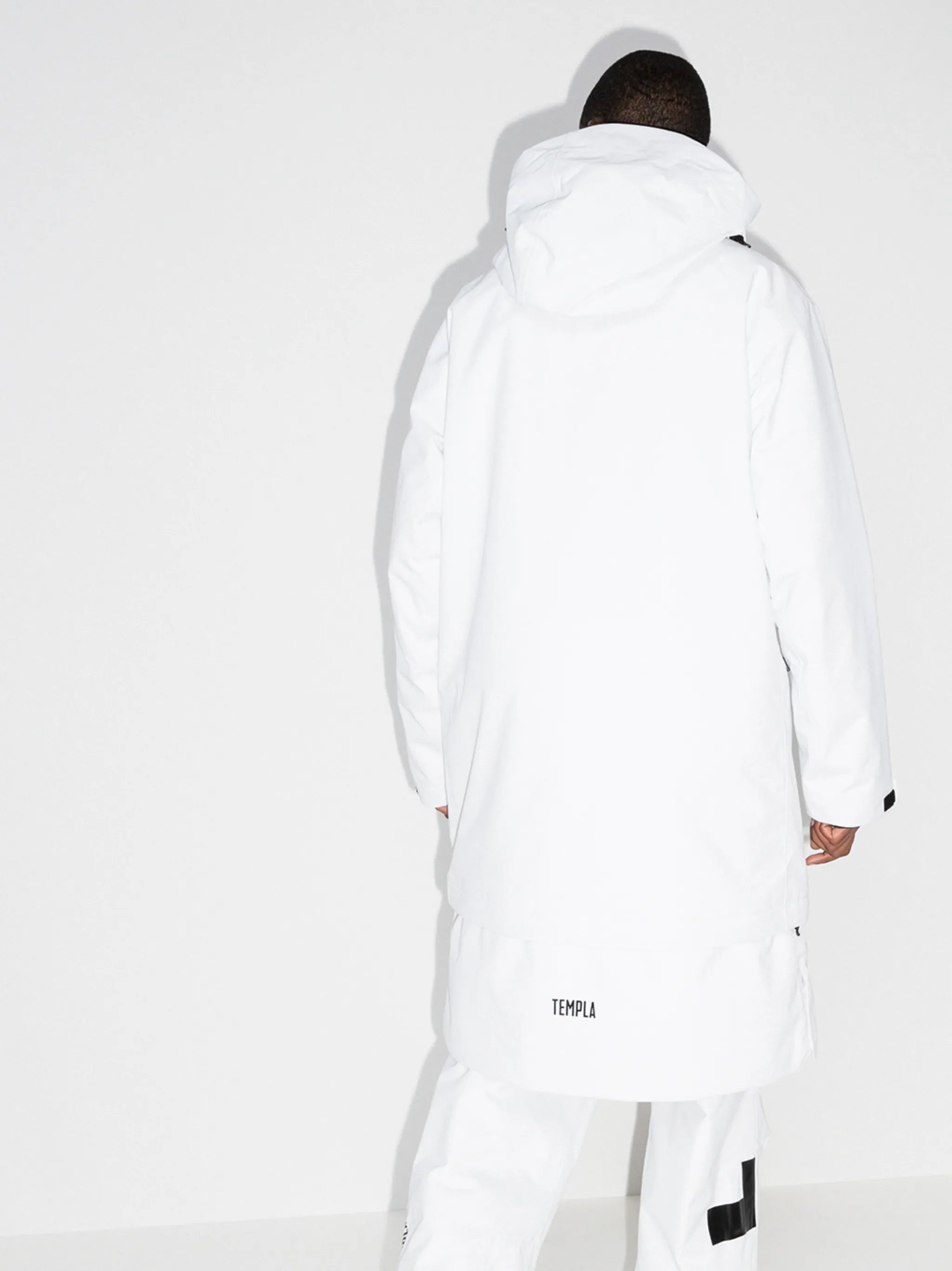 hooded ski parka coat