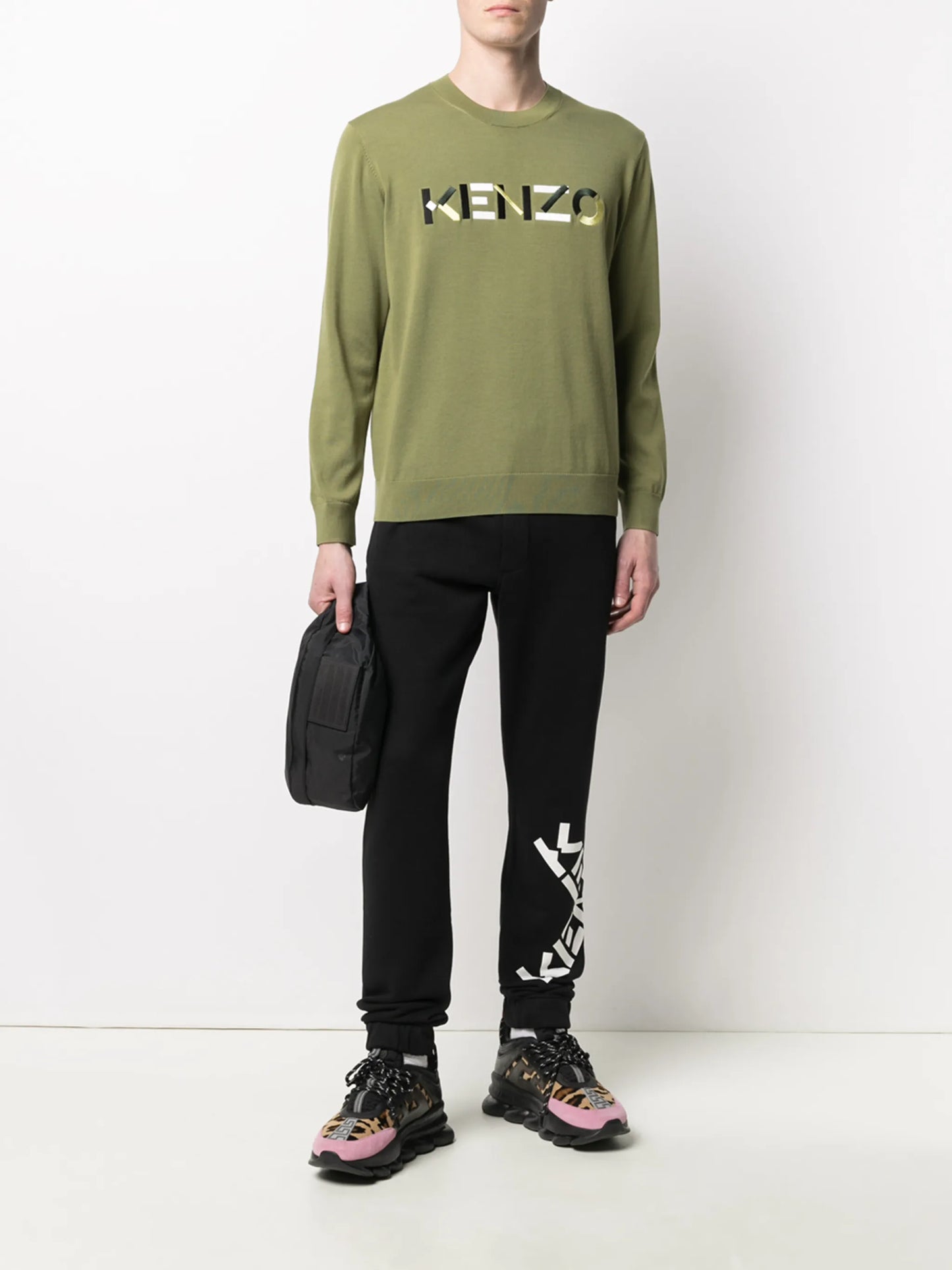logo track pants