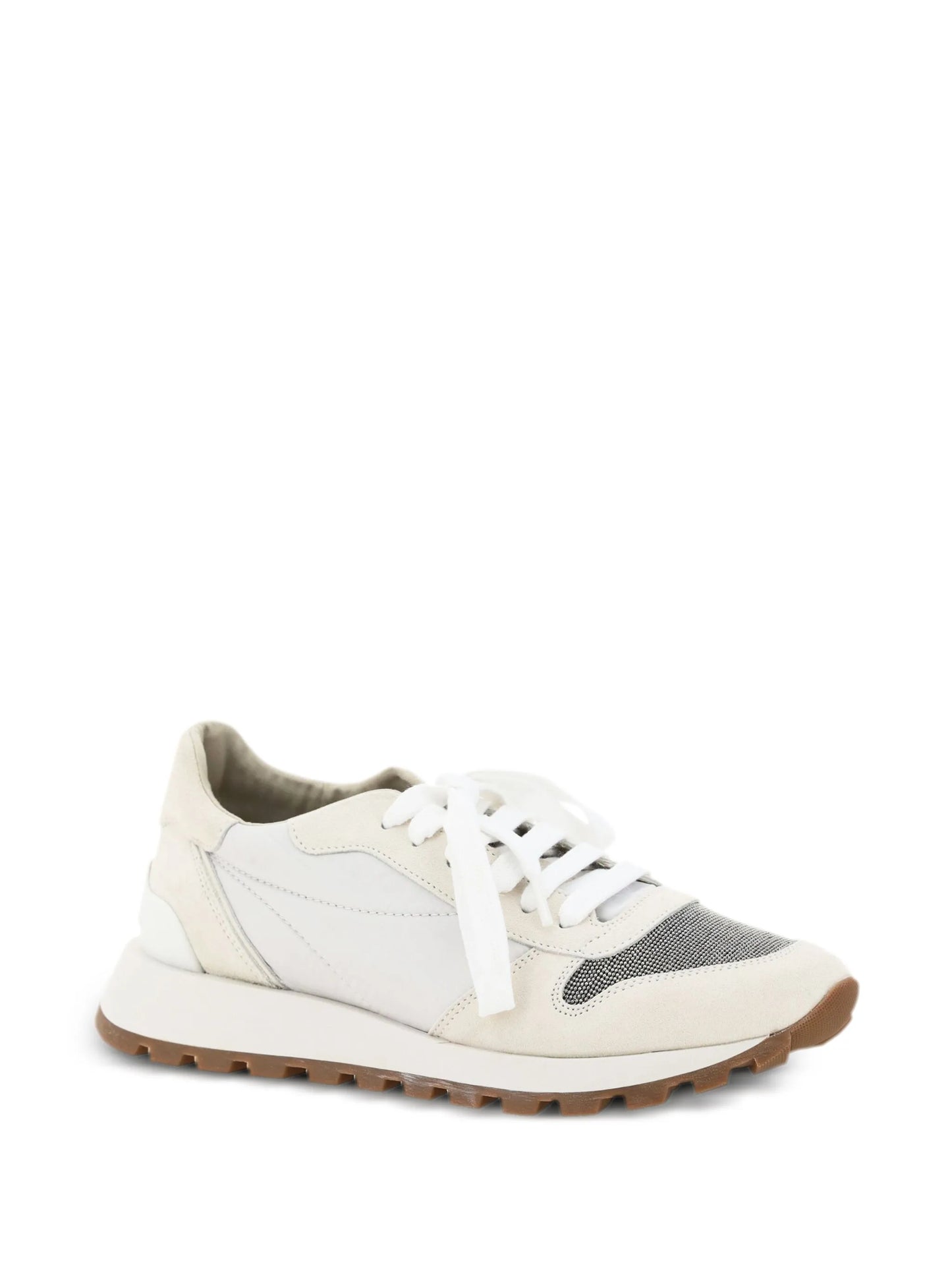 panelled-design sneakers