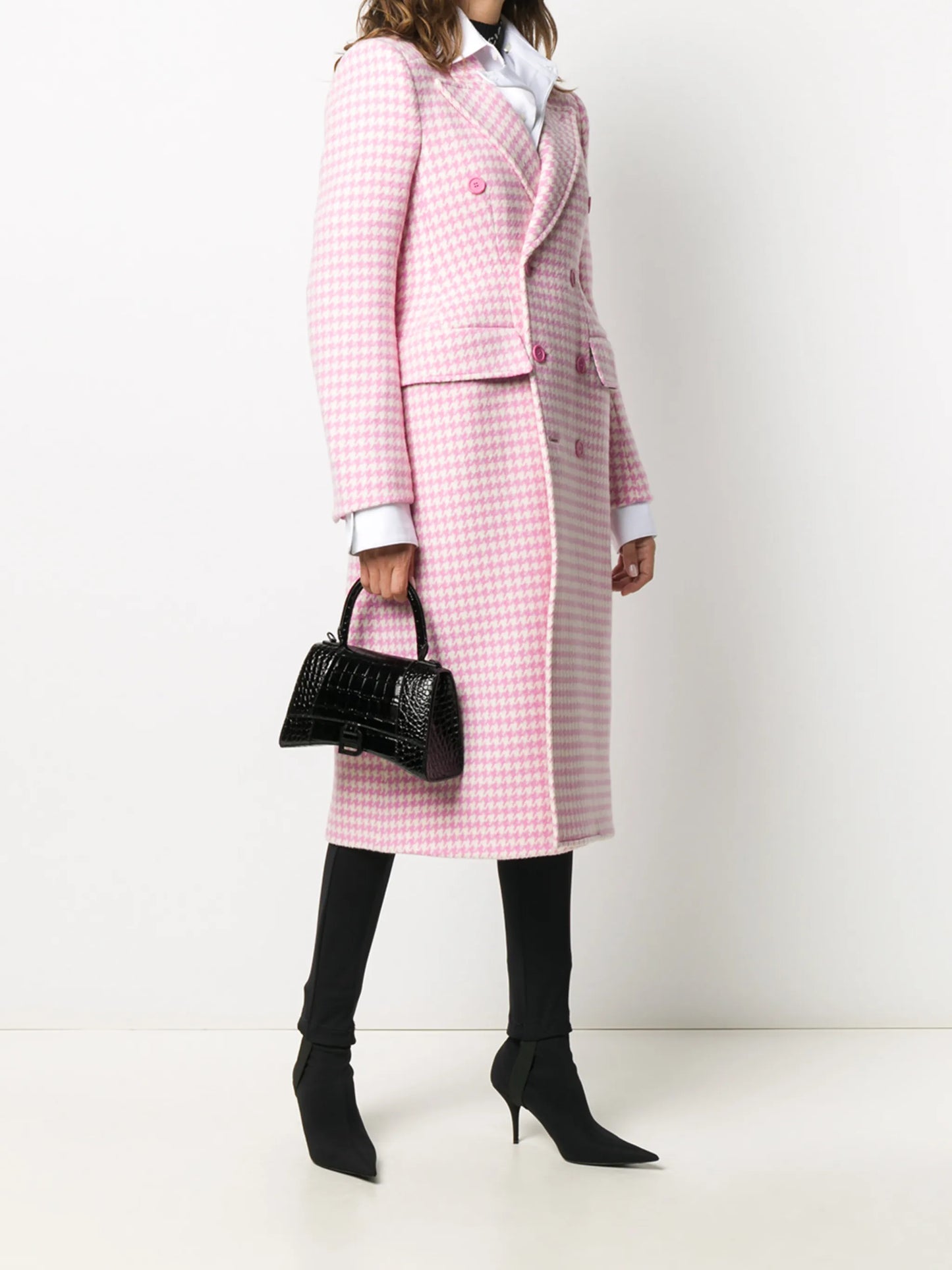 small Hourglass top-handle bag