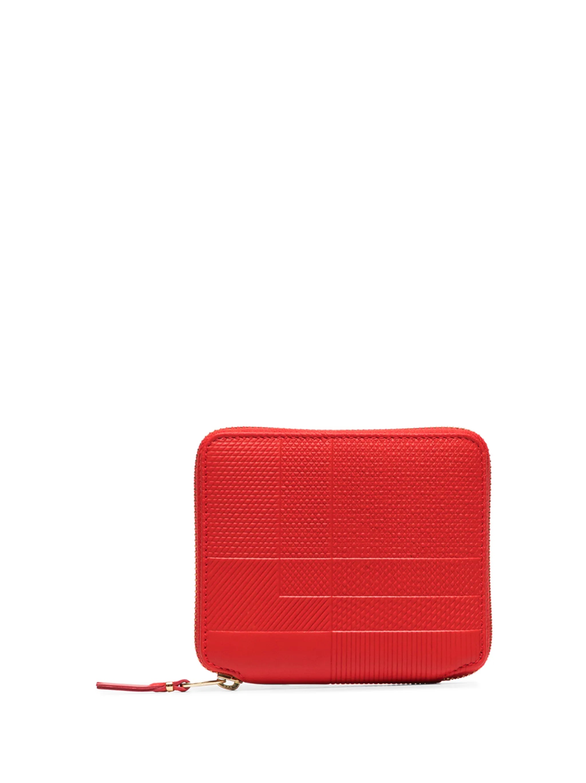Intersection zip-around wallet