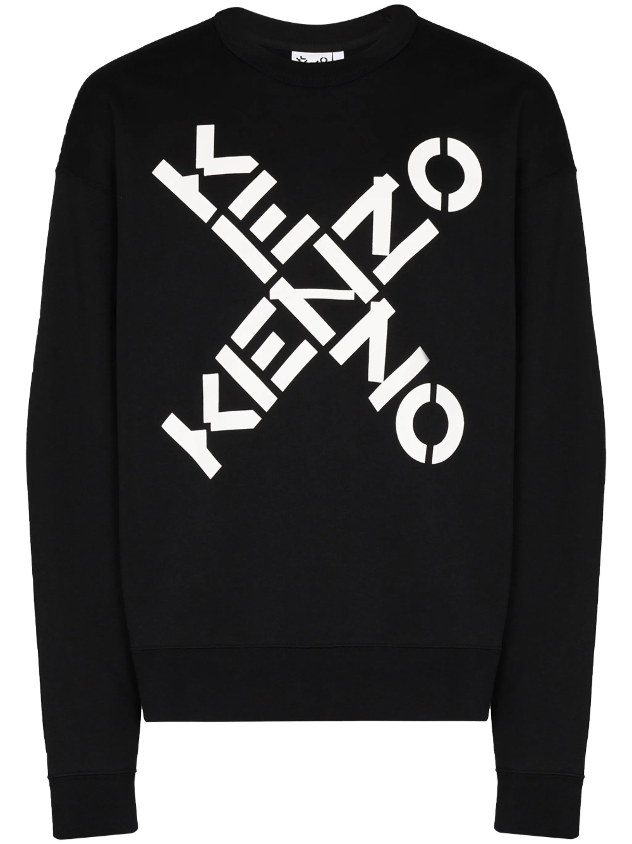 logo-print cotton sweatshirt
