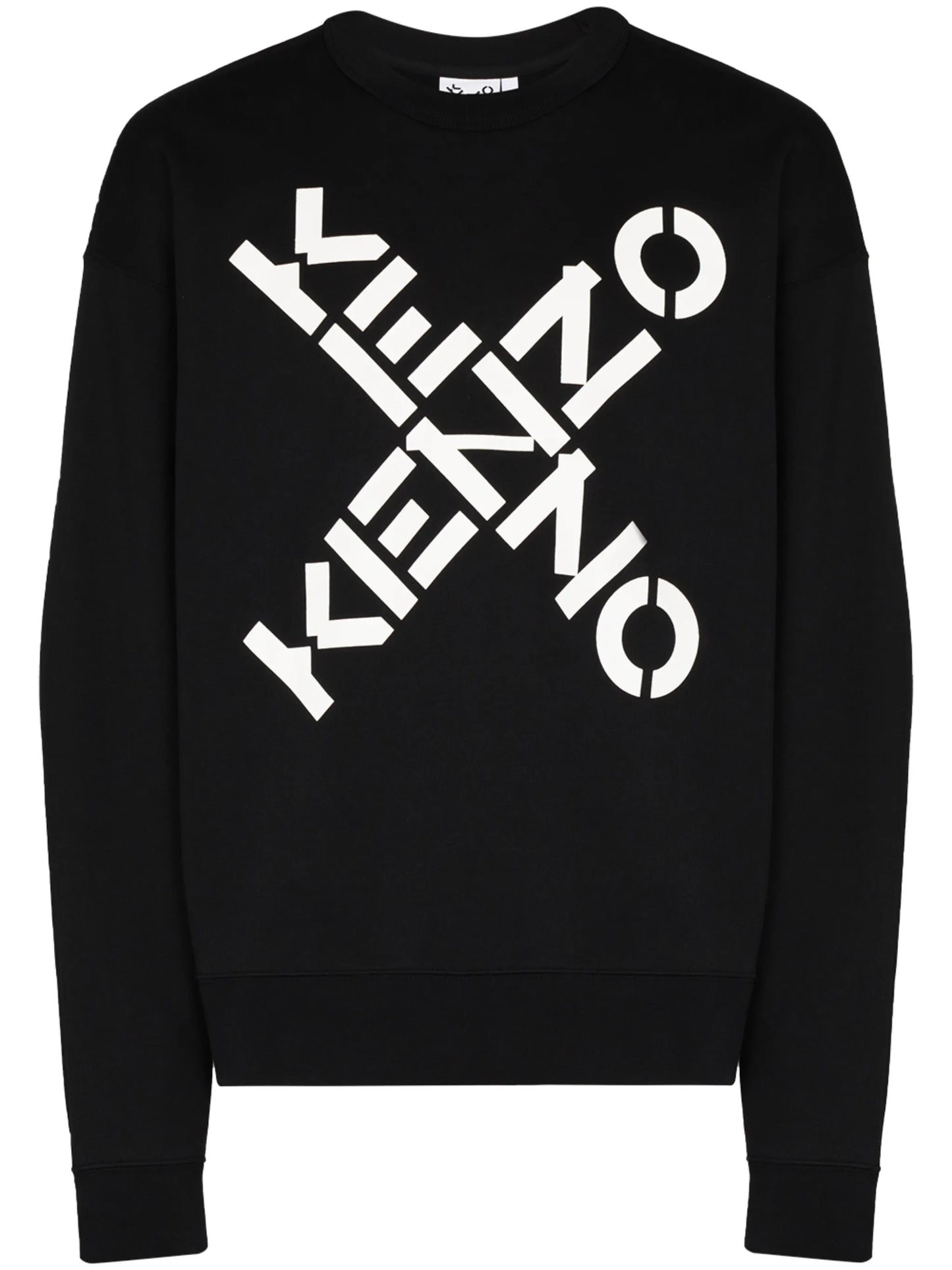 logo-print cotton sweatshirt