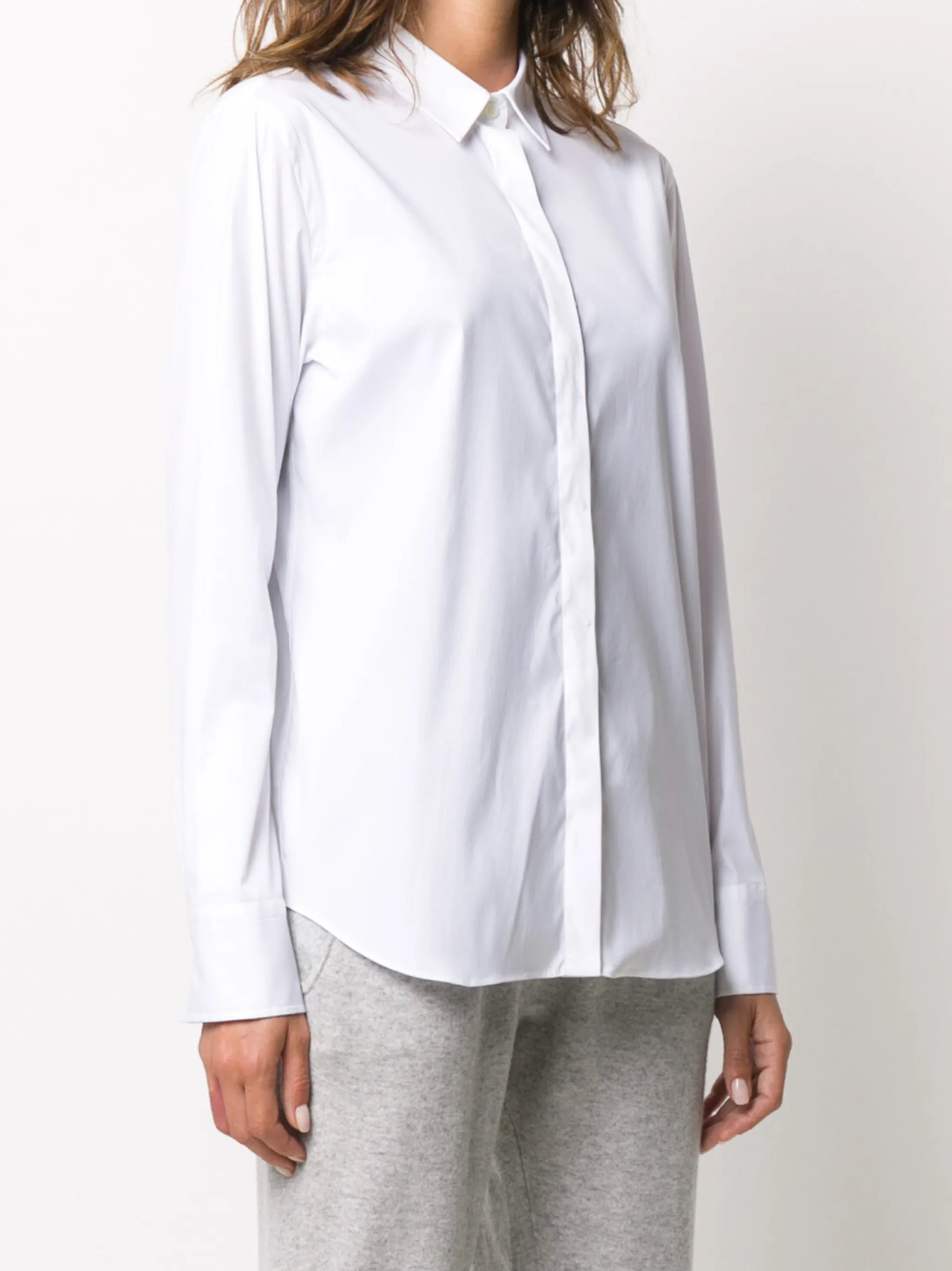 monili-embellished shirt