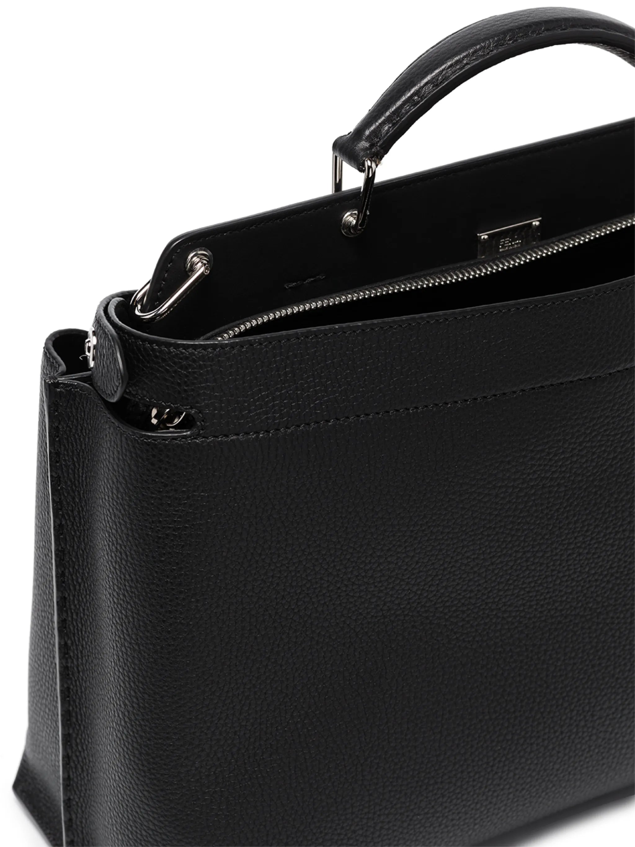 two-tone Peekaboo tote bag