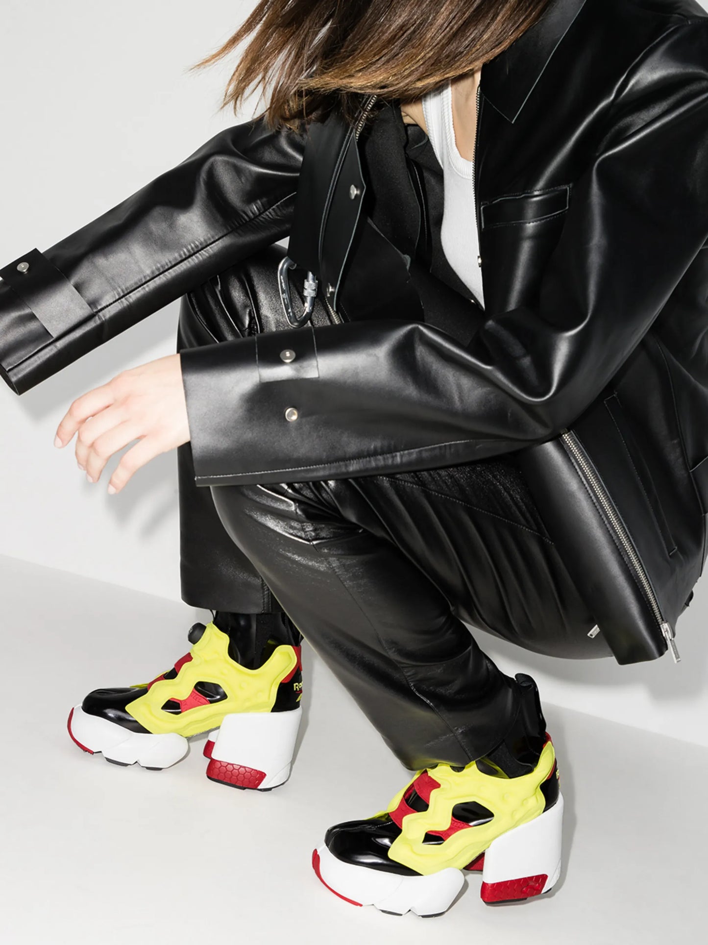 x Reebok Tabi Instapump Fury Hi ankle boots