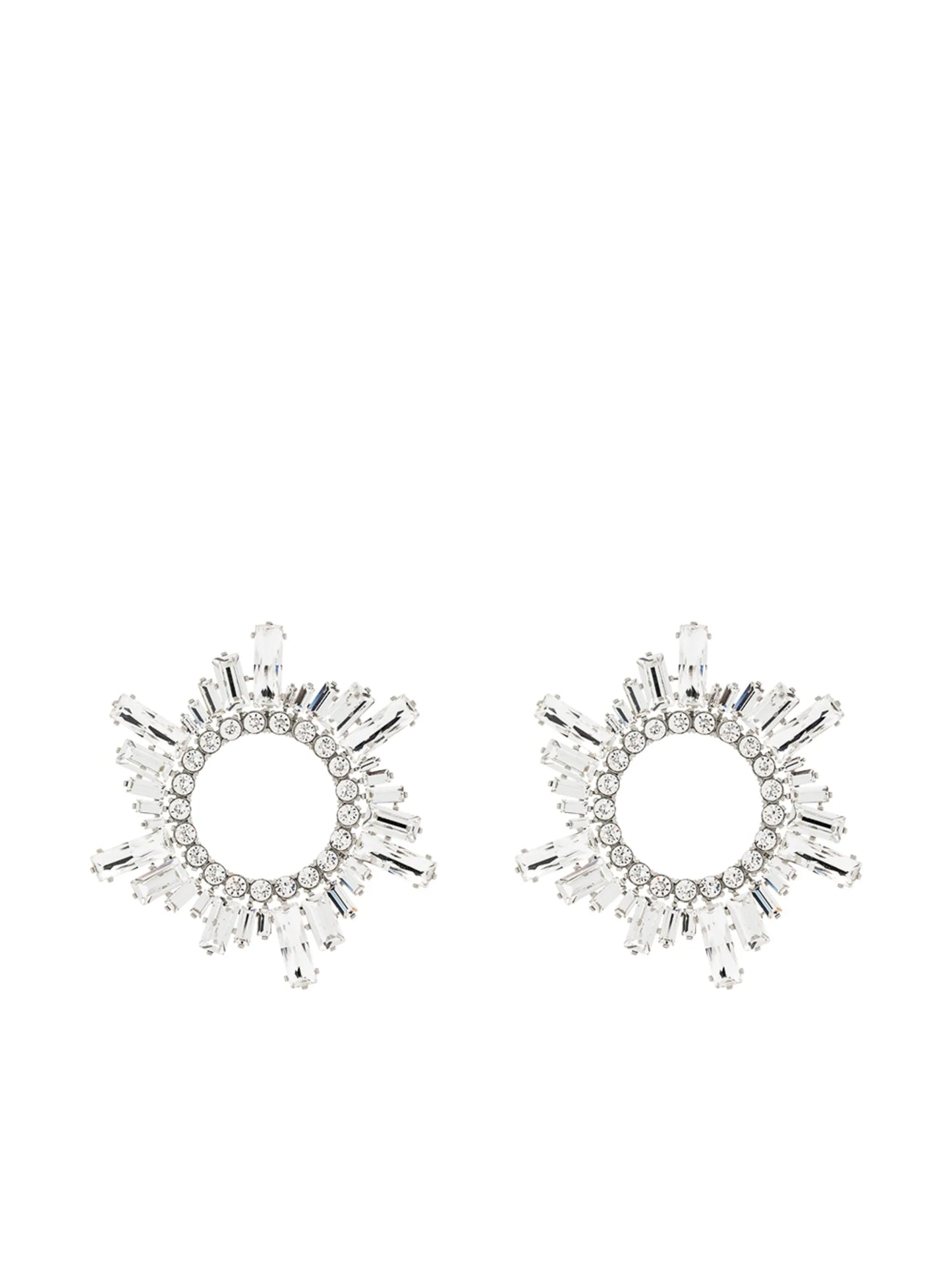 Begum crystal earrings