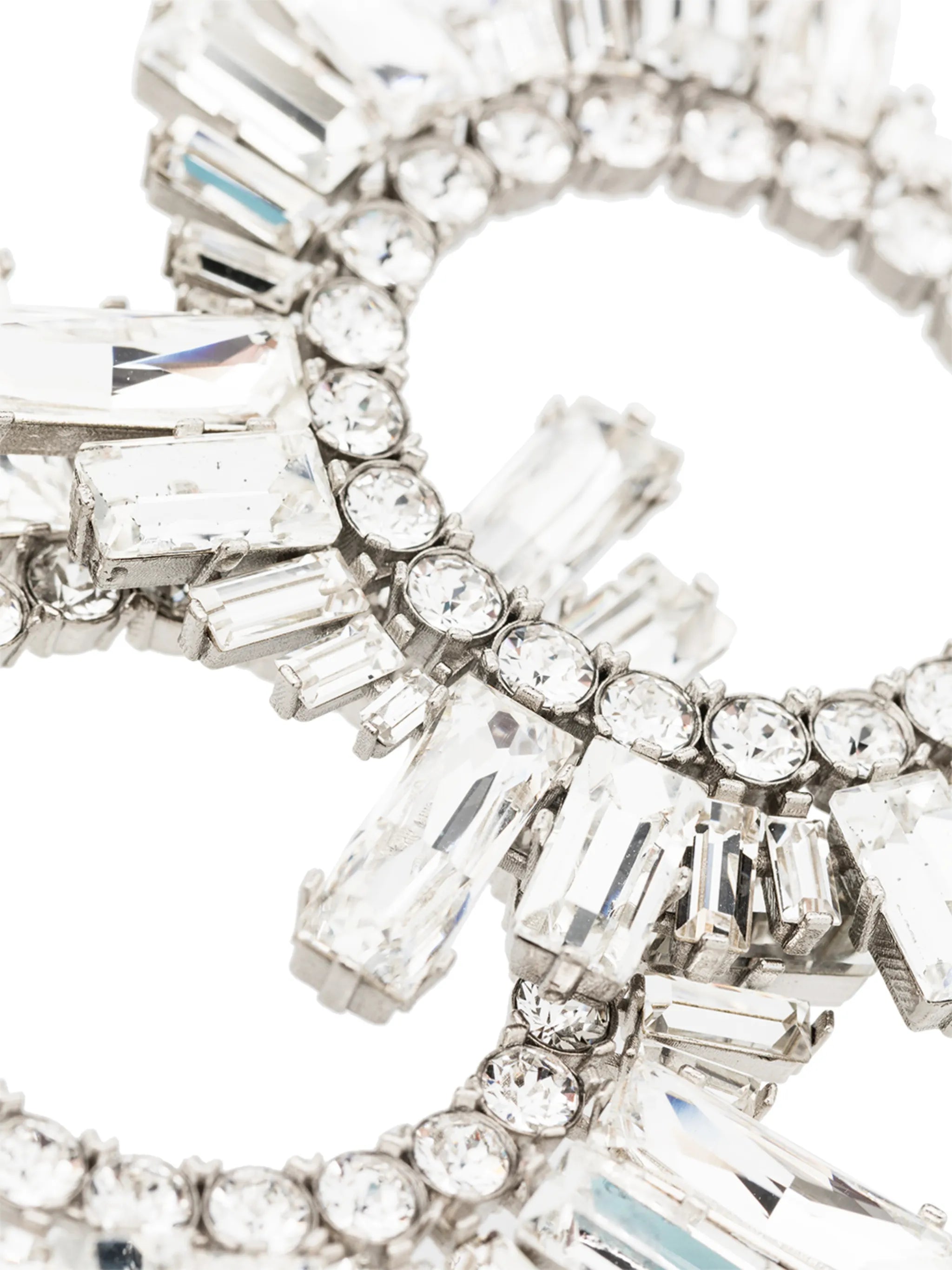 Begum crystal earrings