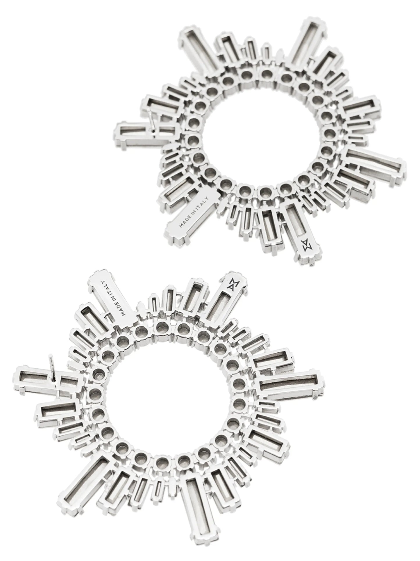 Begum crystal earrings