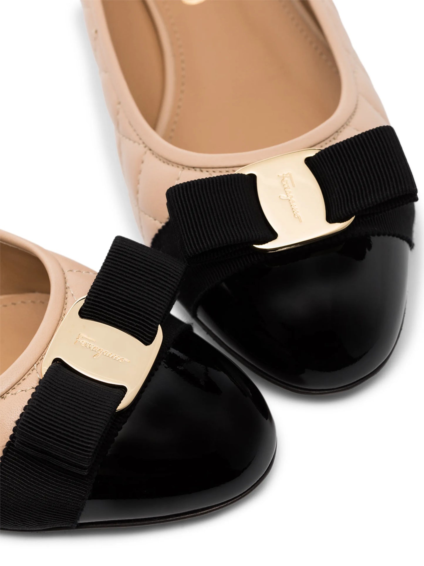 Vara quilted leather pumps