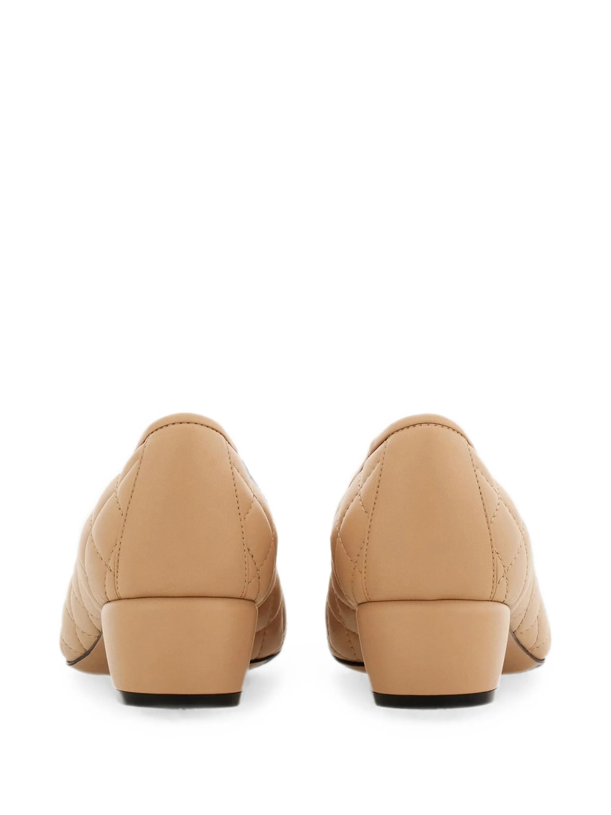 Vara quilted leather pumps
