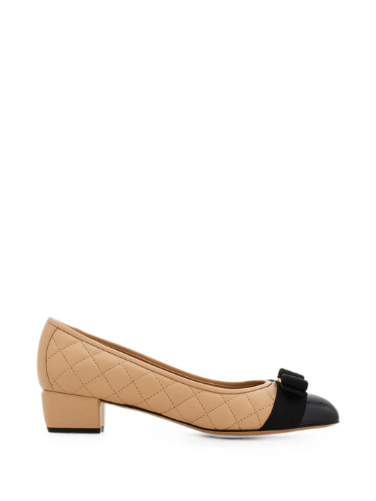 quilted Vara pumps