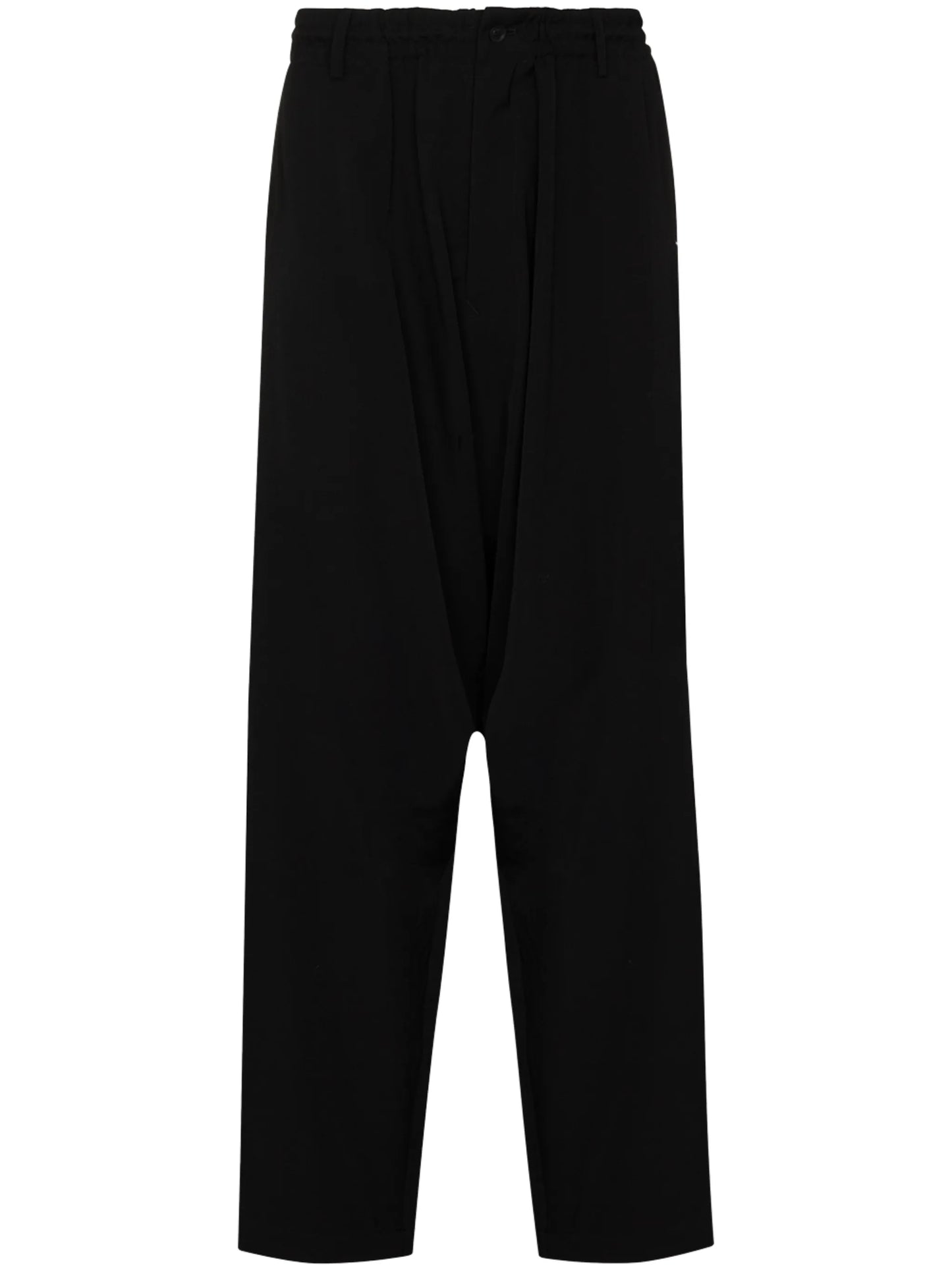 multi-zip detail wool trousers