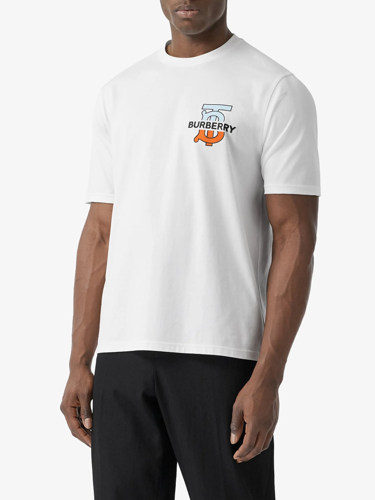 monogram-motif T-shirt