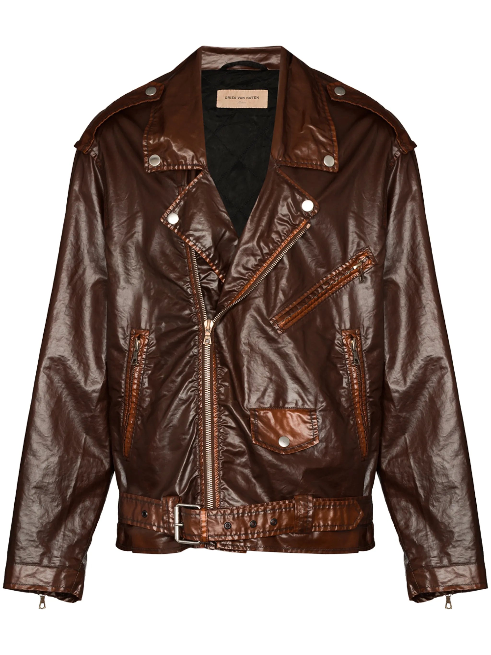 oversize biker jacket
