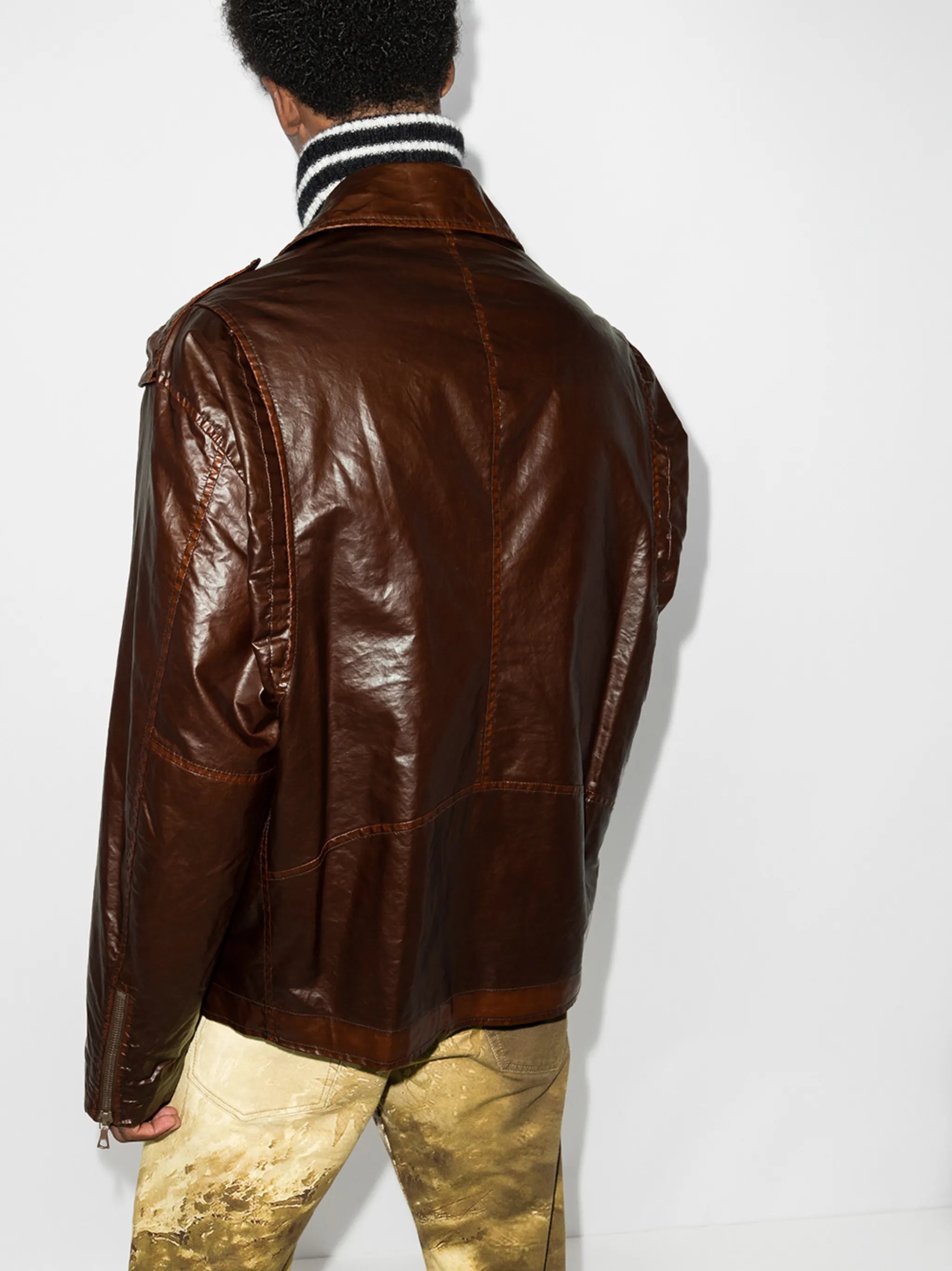 oversize biker jacket