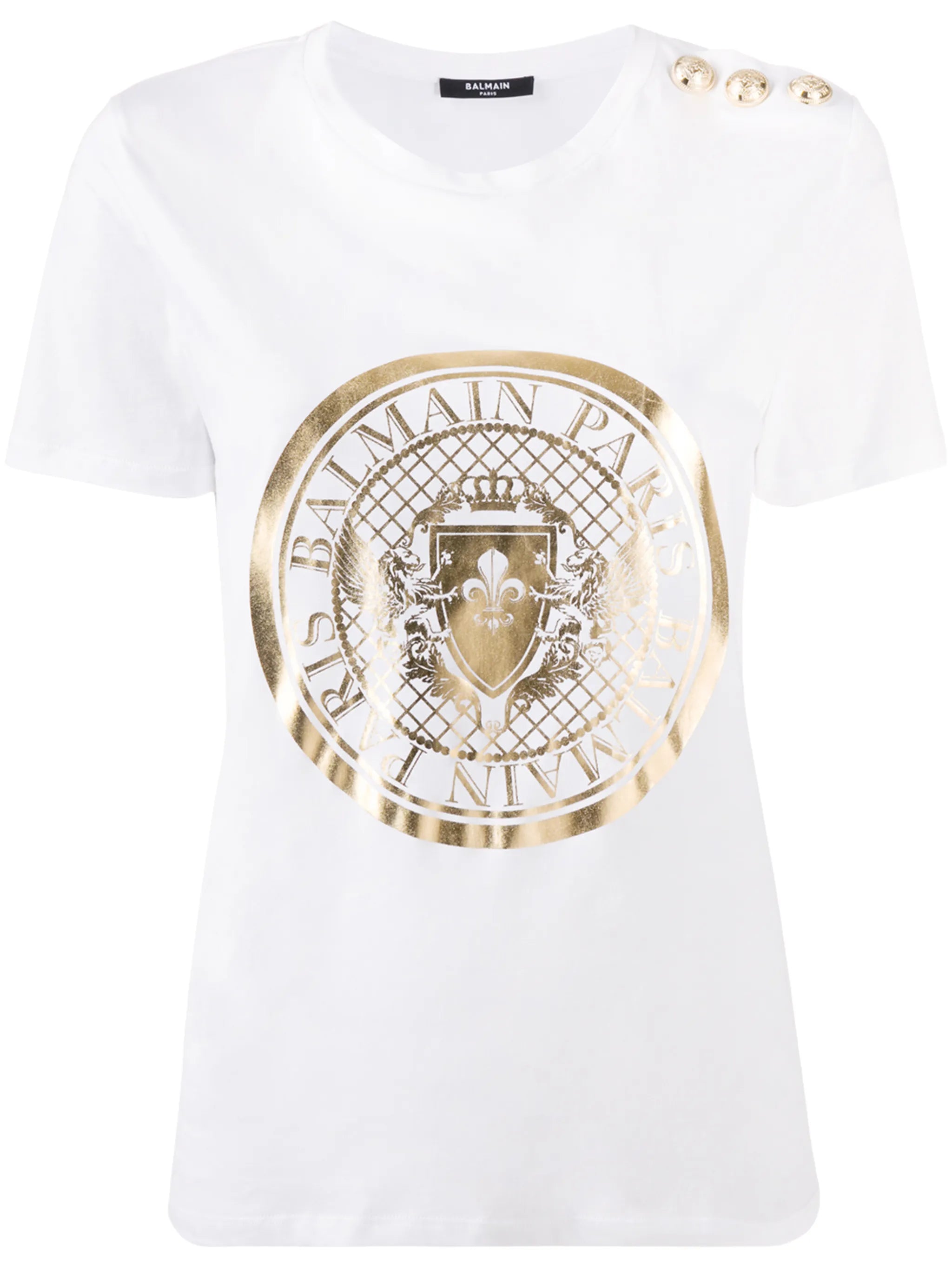 logo print T-shirt