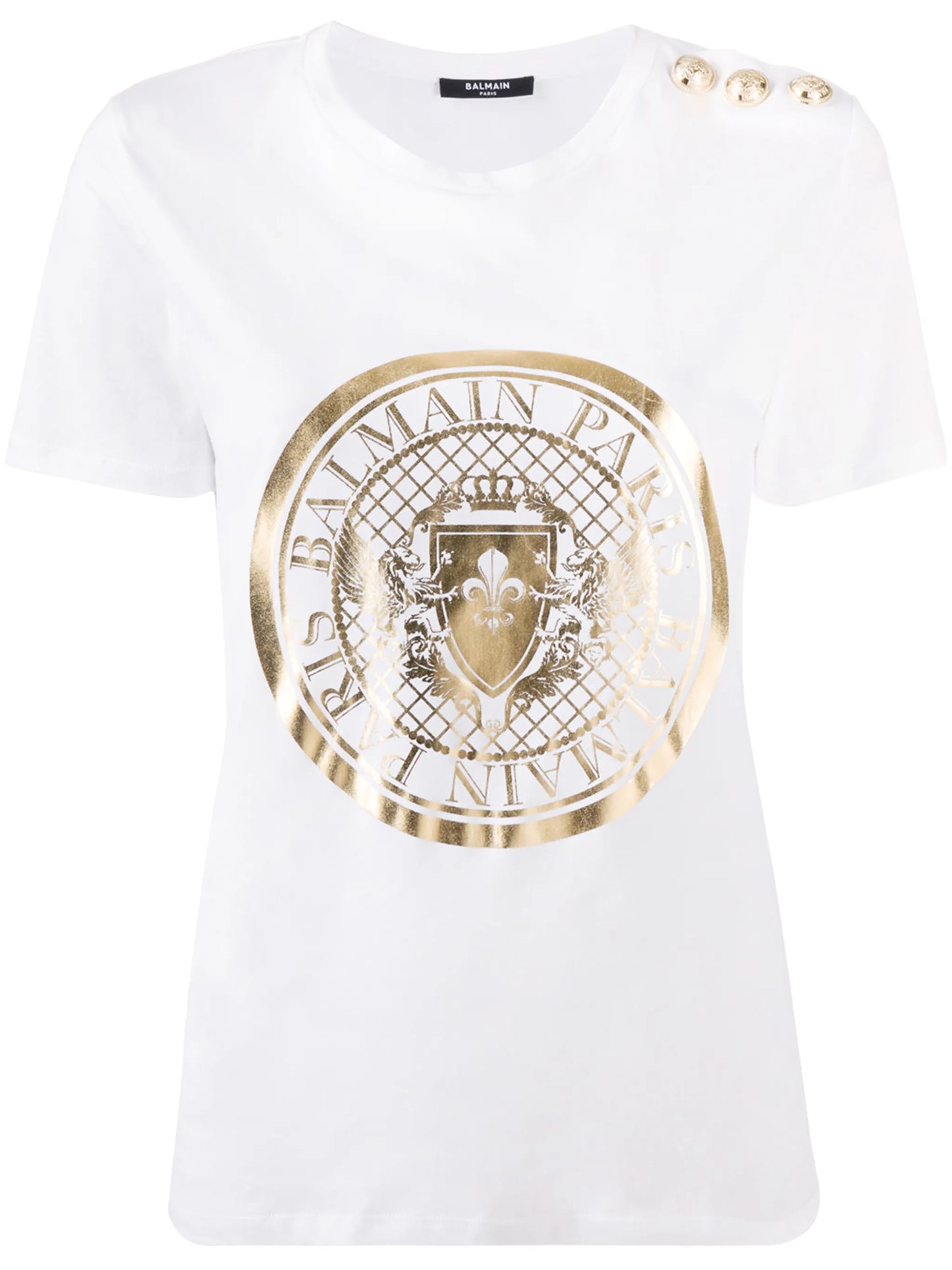 logo print T-shirt