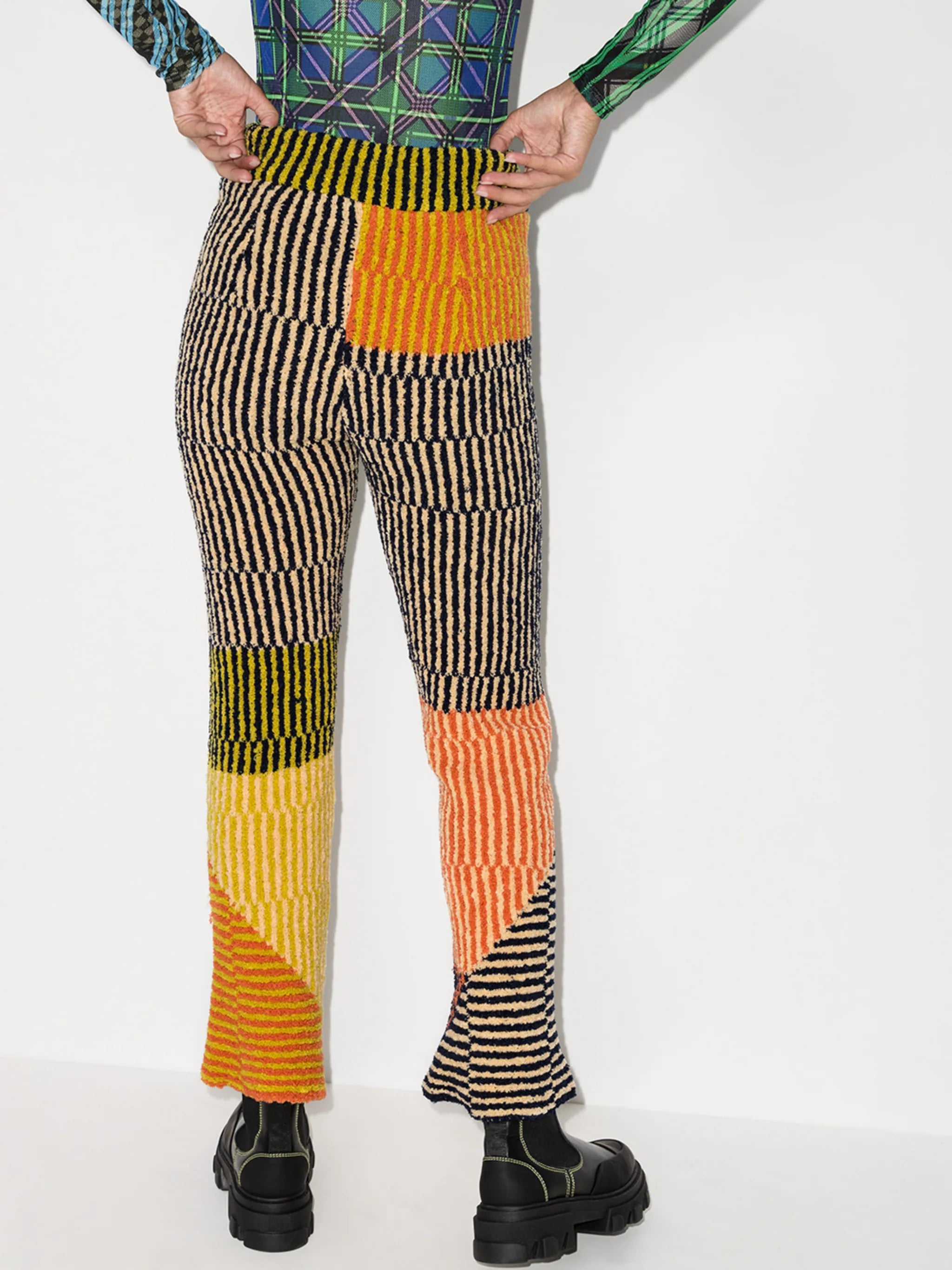 Jerome patchwork trousers