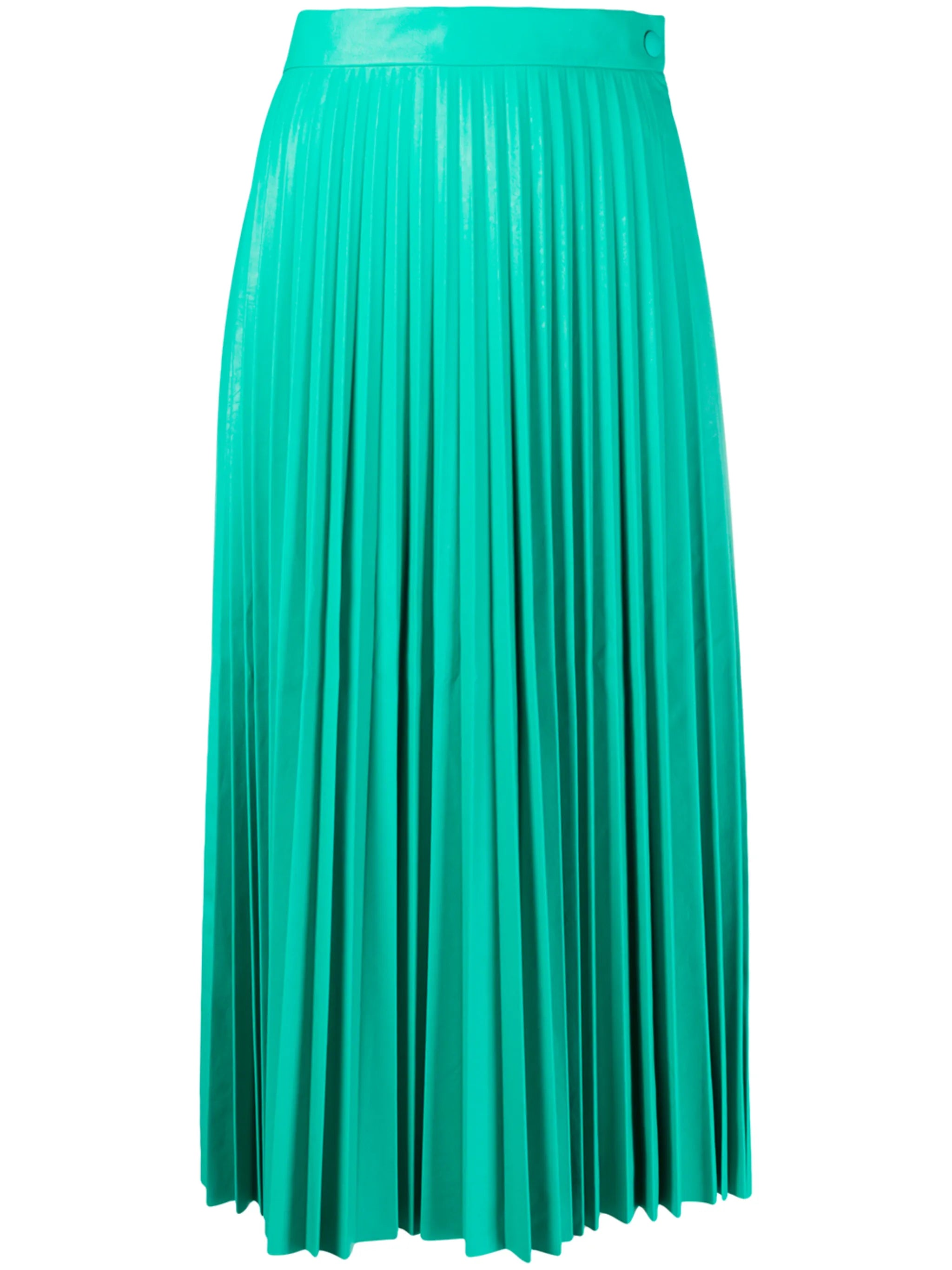 pleated midi skirt