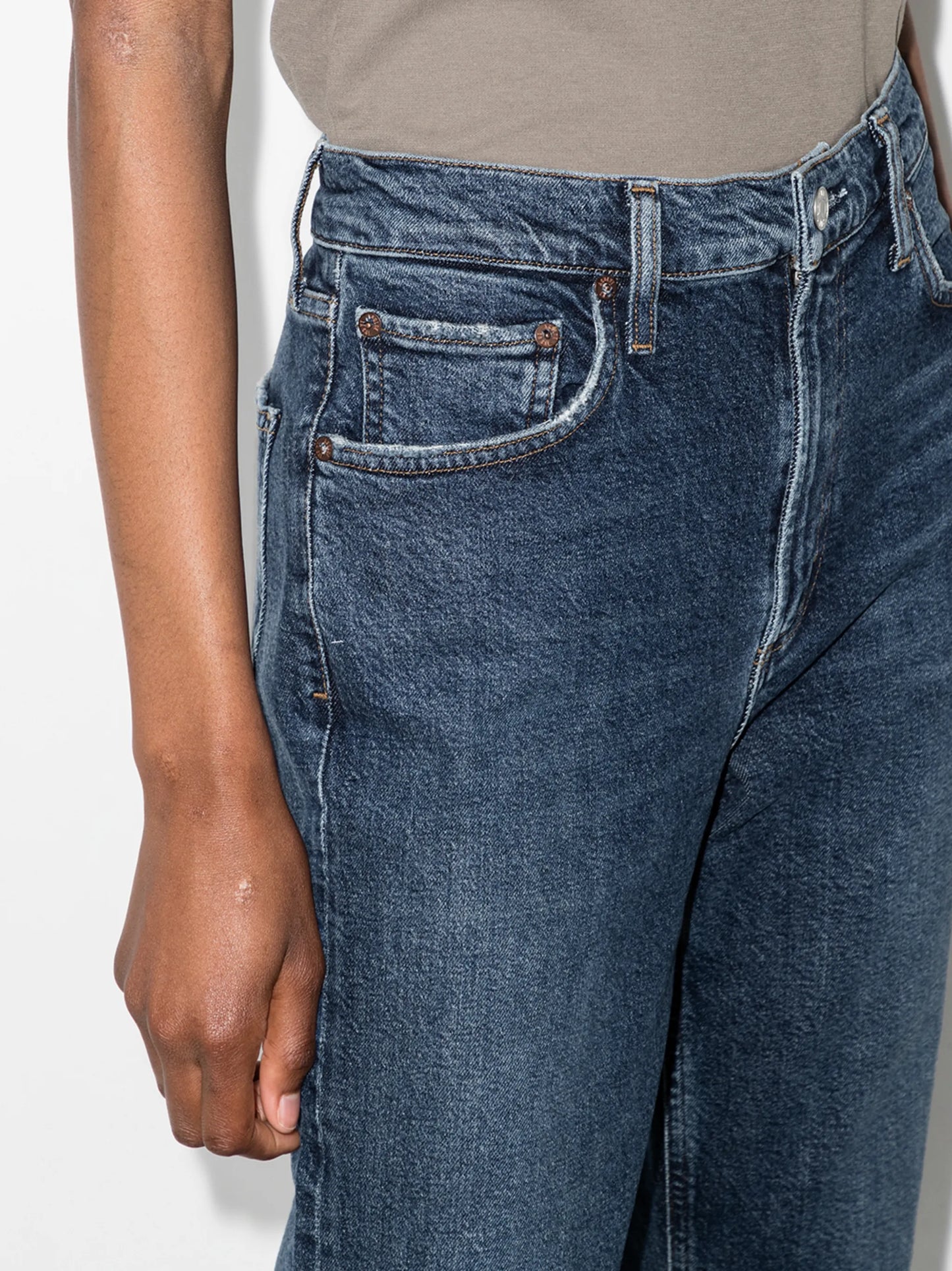 Wilder cropped straight-leg jeans