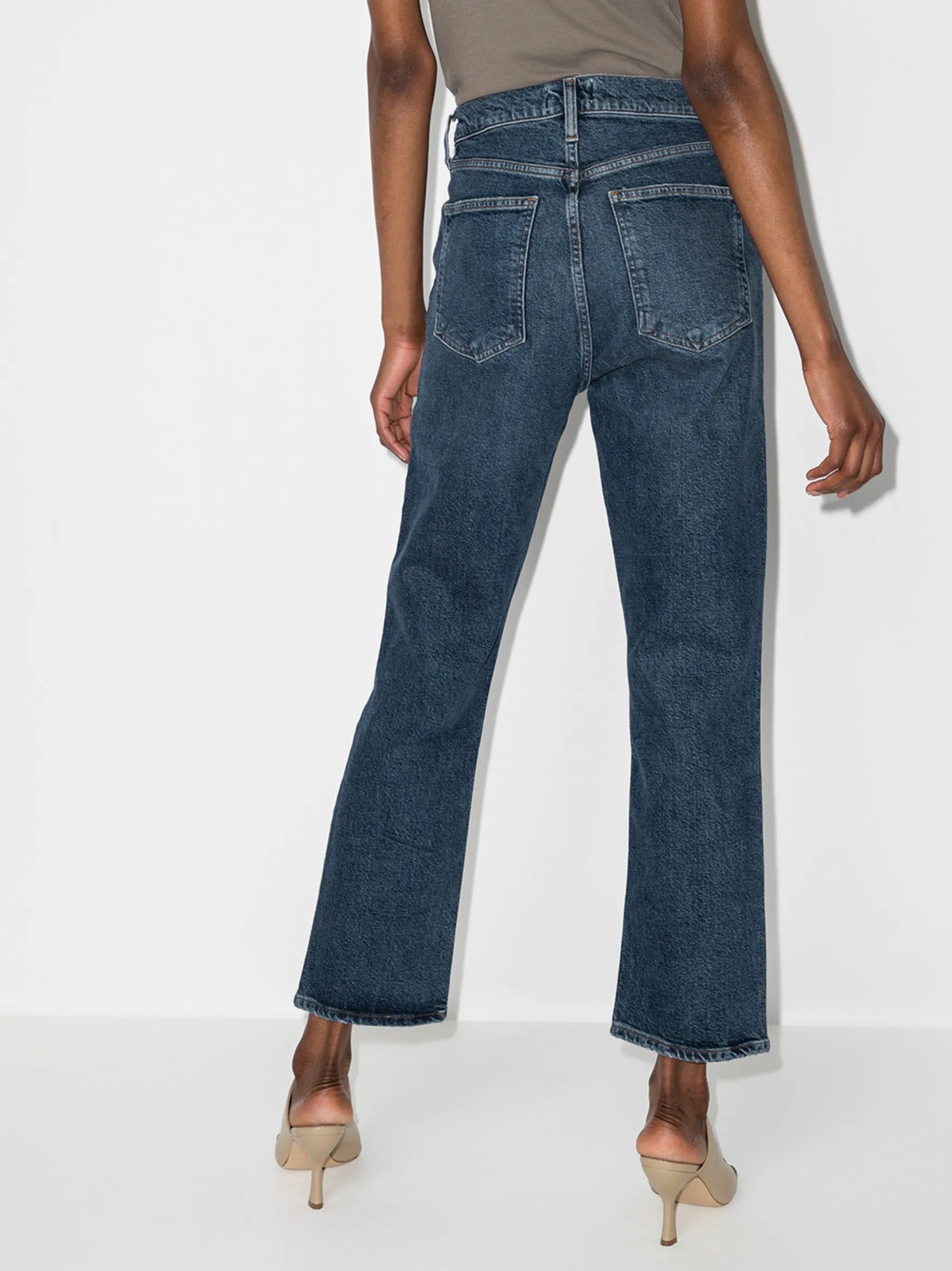 Wilder cropped straight-leg jeans