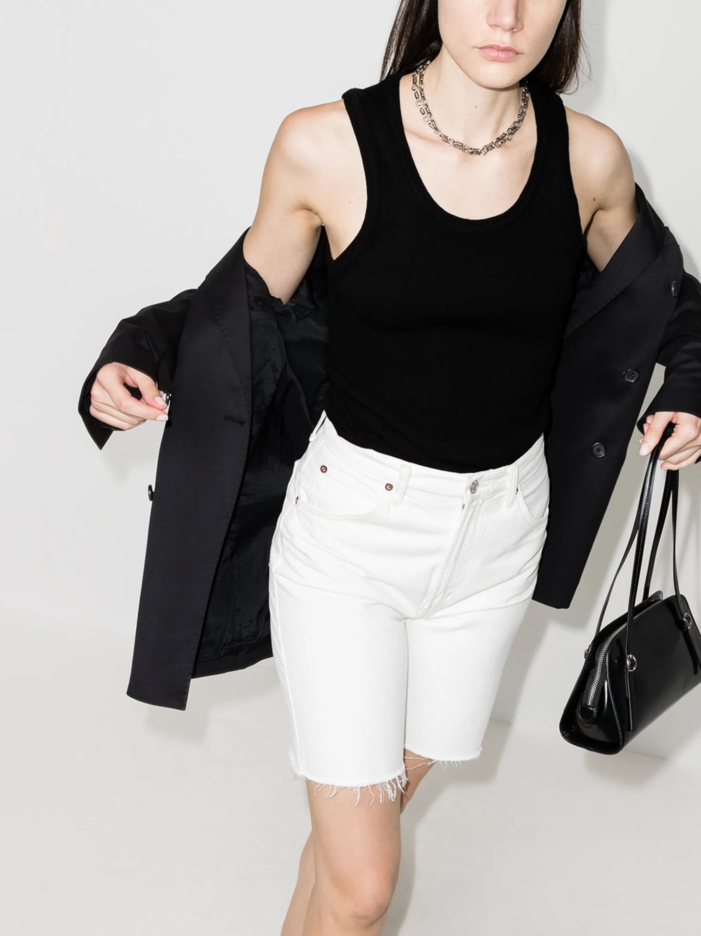 Poppy ribbed tank top