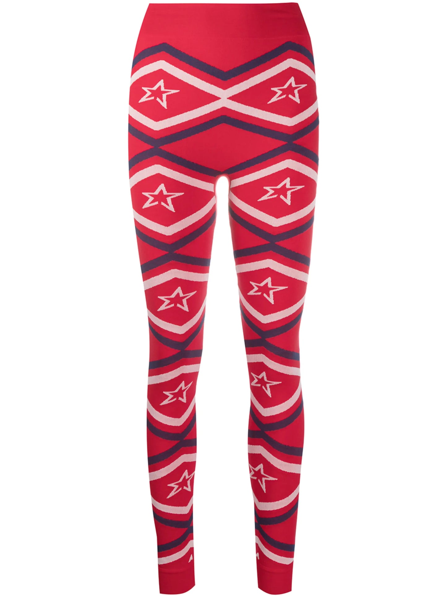full jacquard leggings