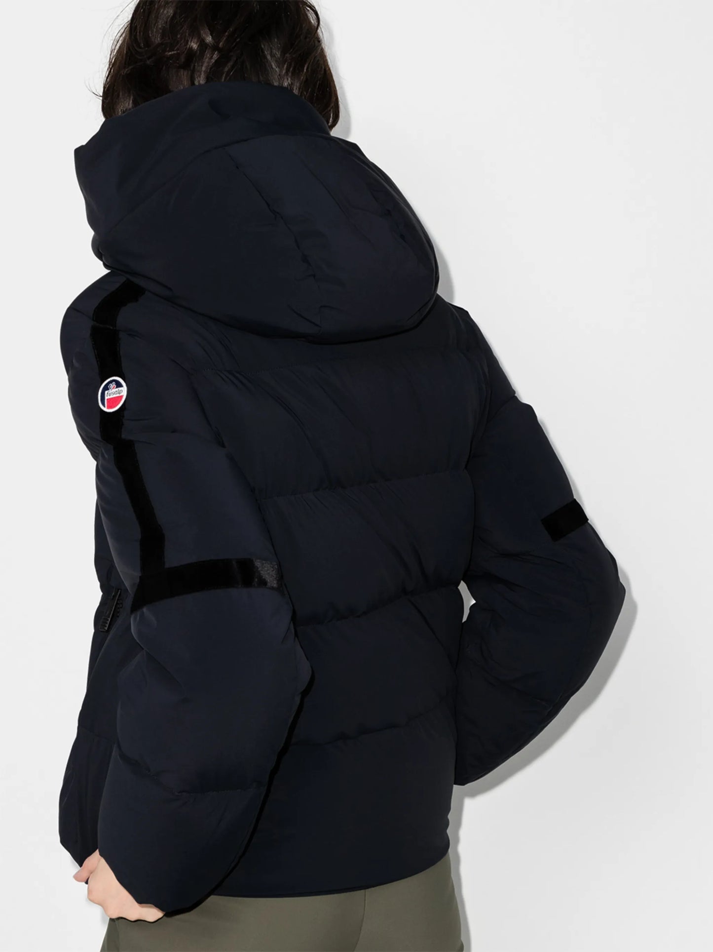Barsy hooded down ski jacket