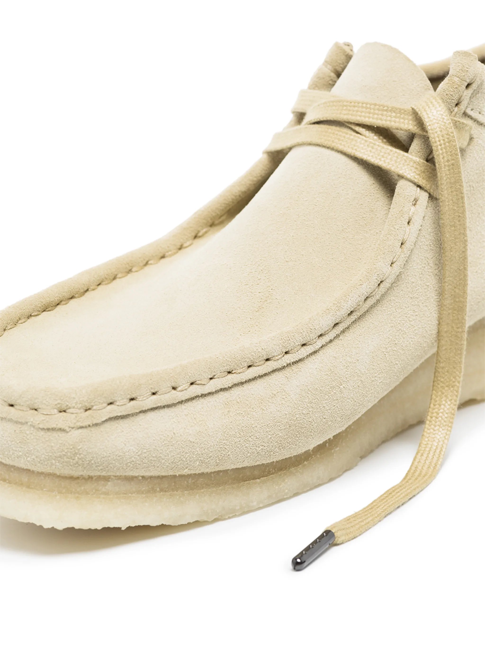 Maple Wallabee boots