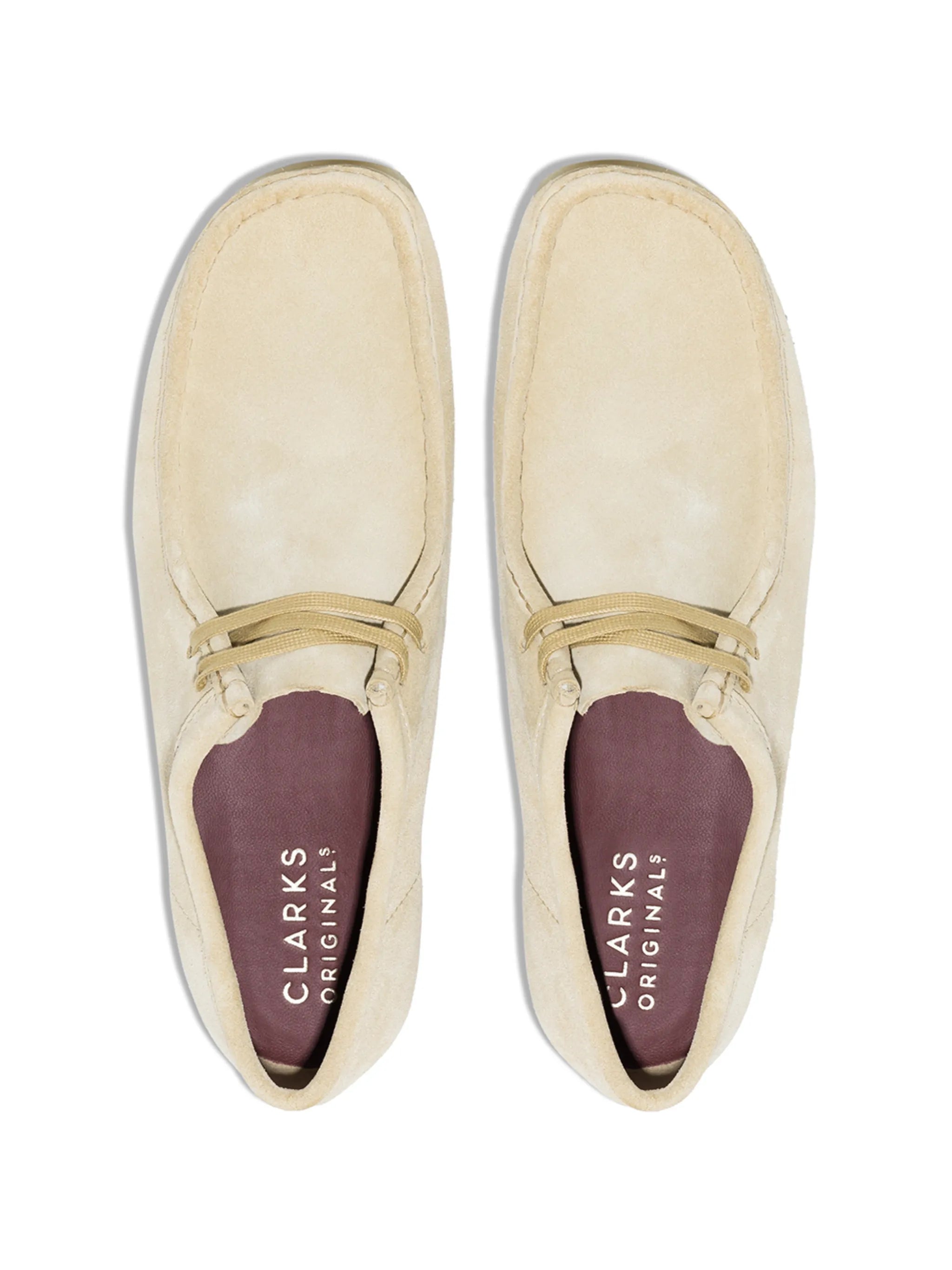 Maple Wallabee boots
