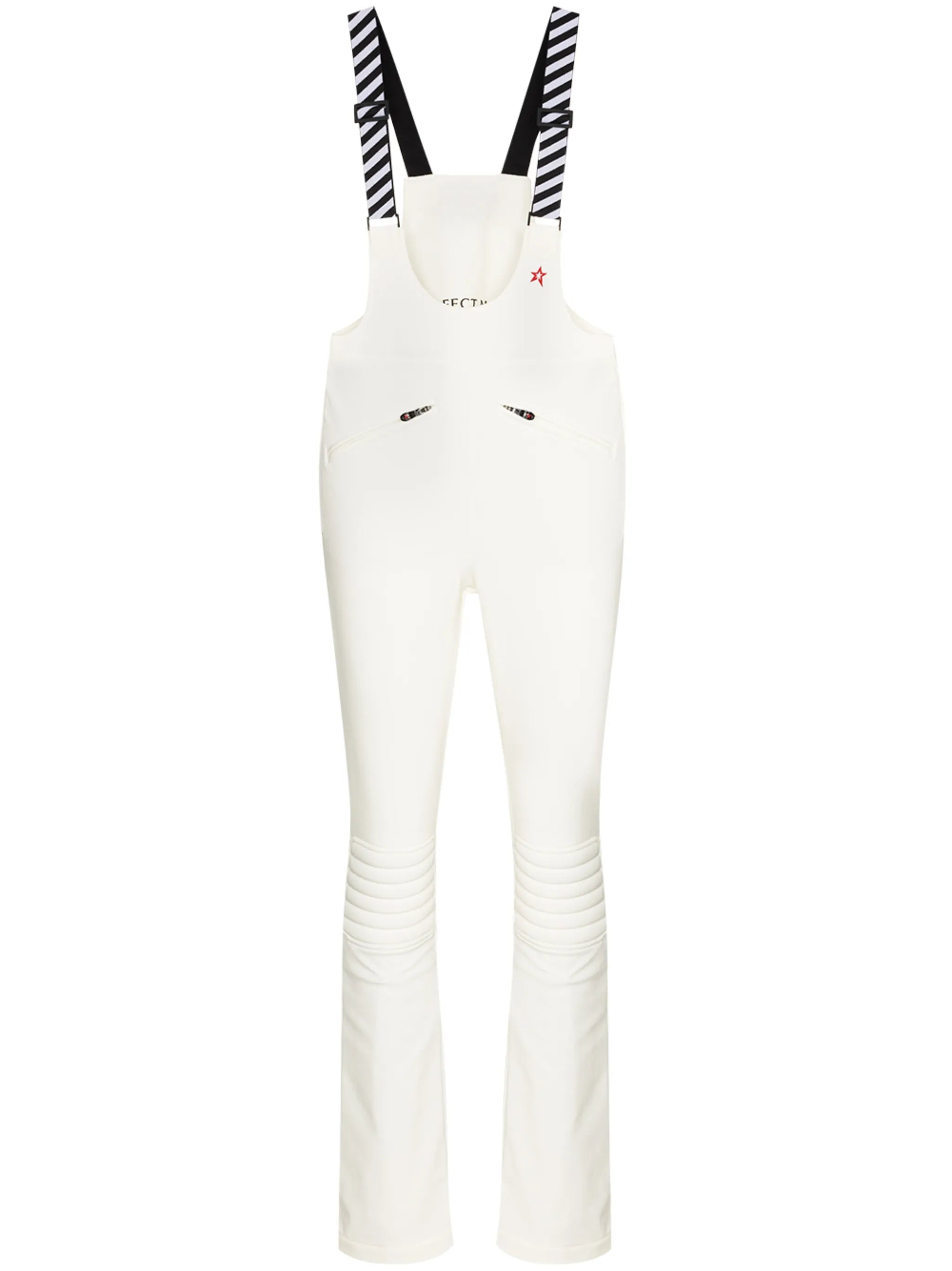 stripe detail ski overalls
