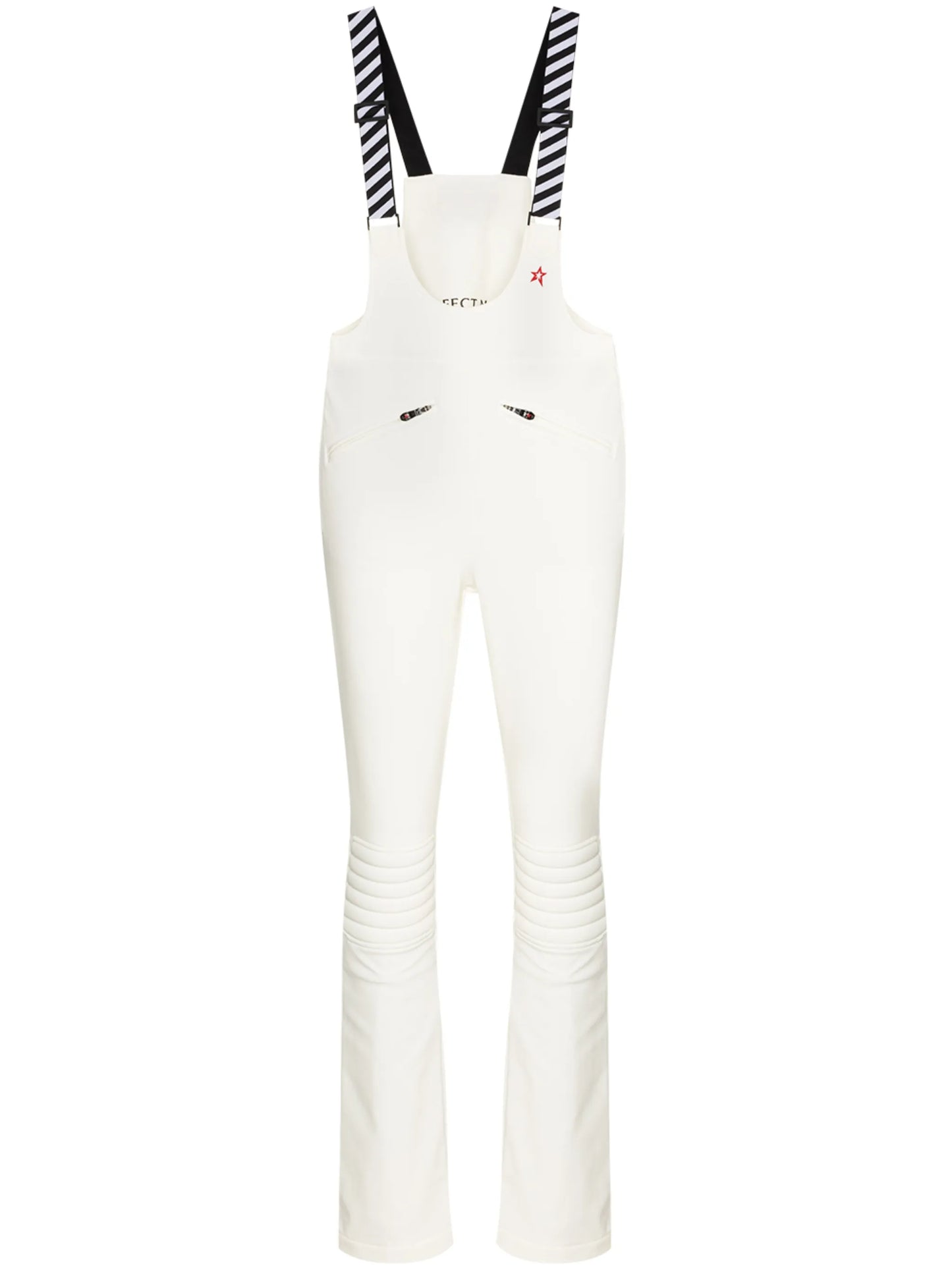 stripe detail ski overalls