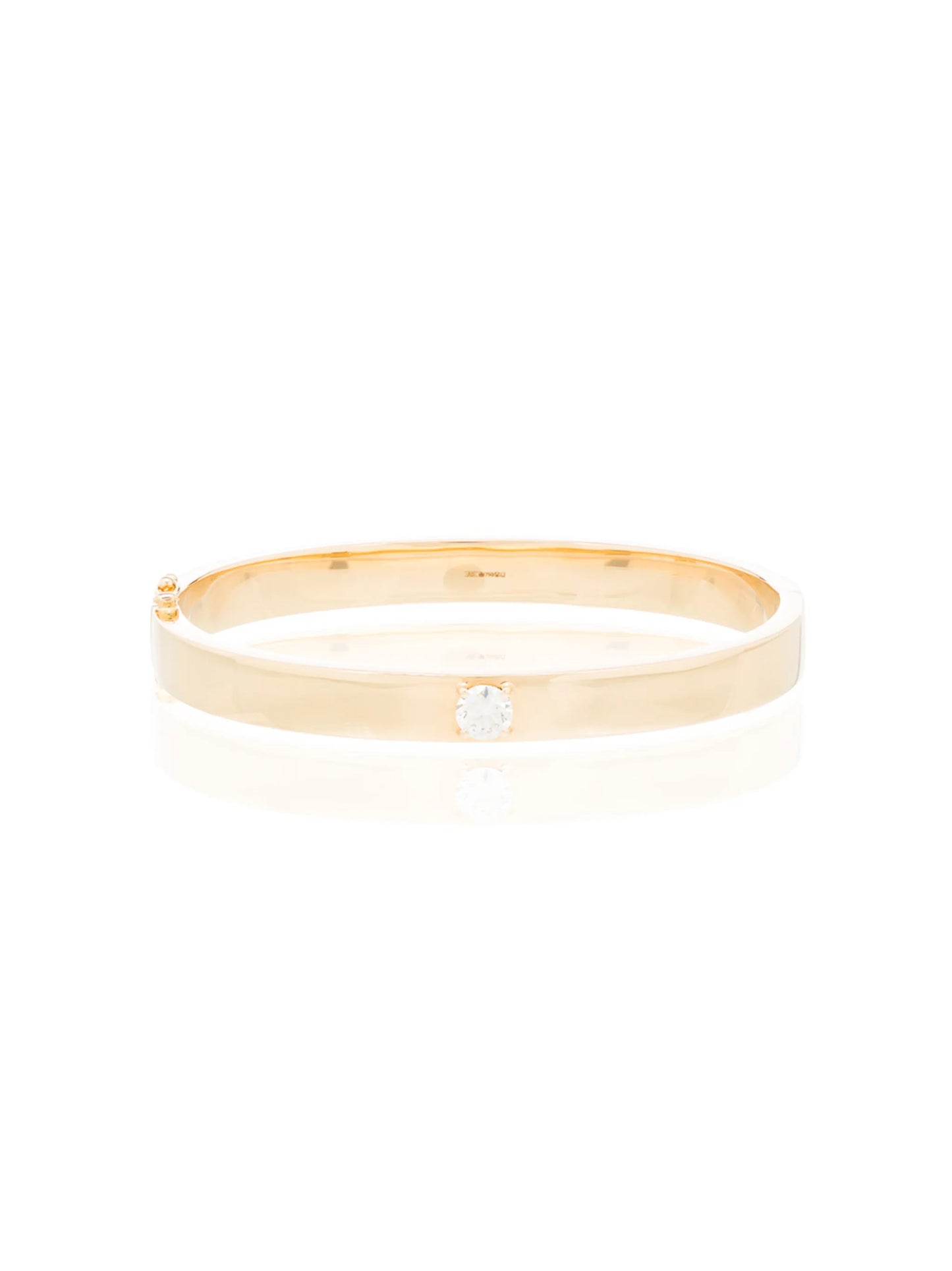 18kt yellow gold Oval diamond bracelet