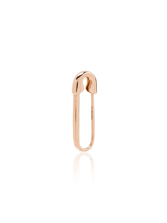 Safety Pin 18kt rose gold earring