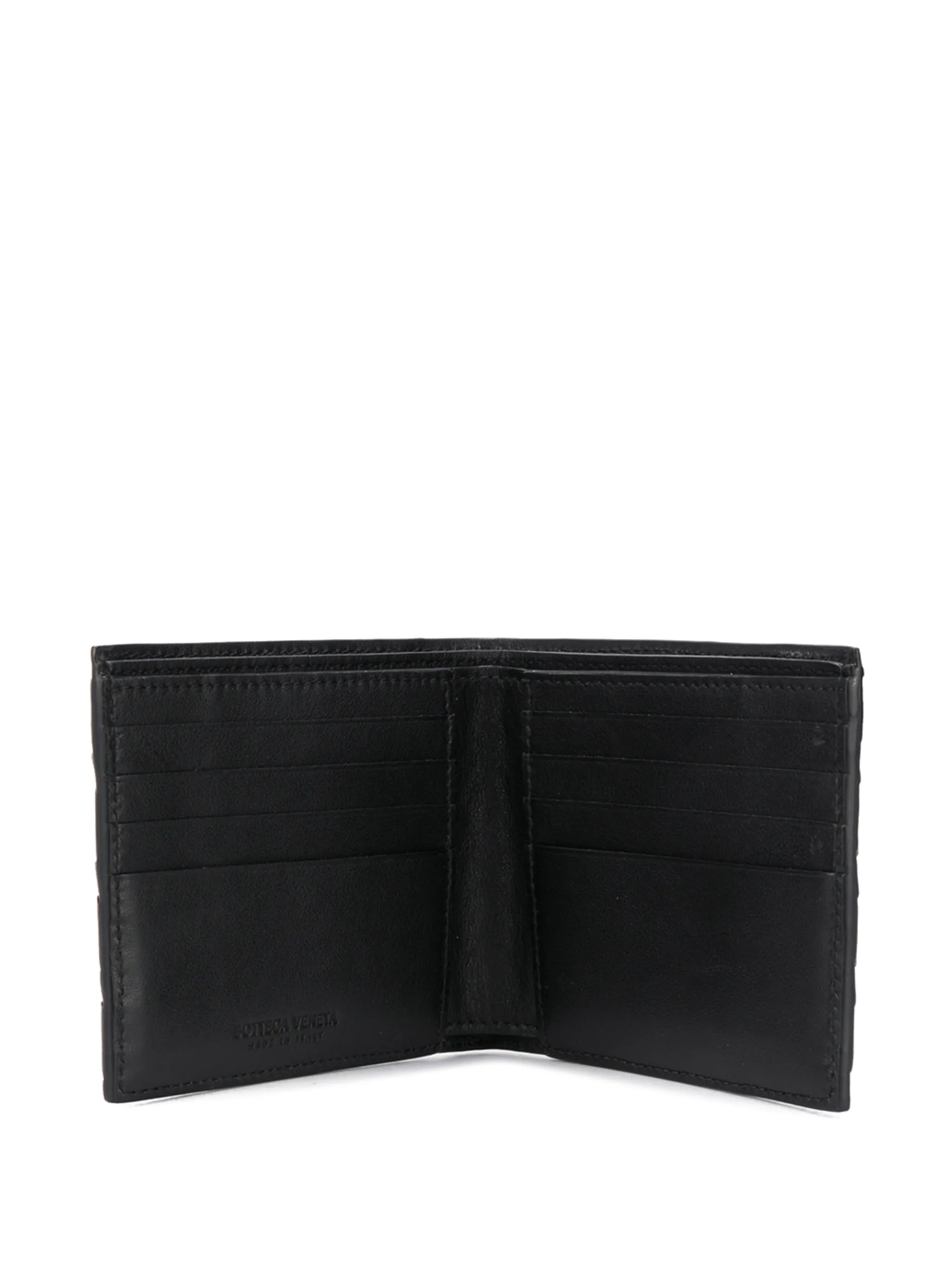 Intrecciato bifold wallet