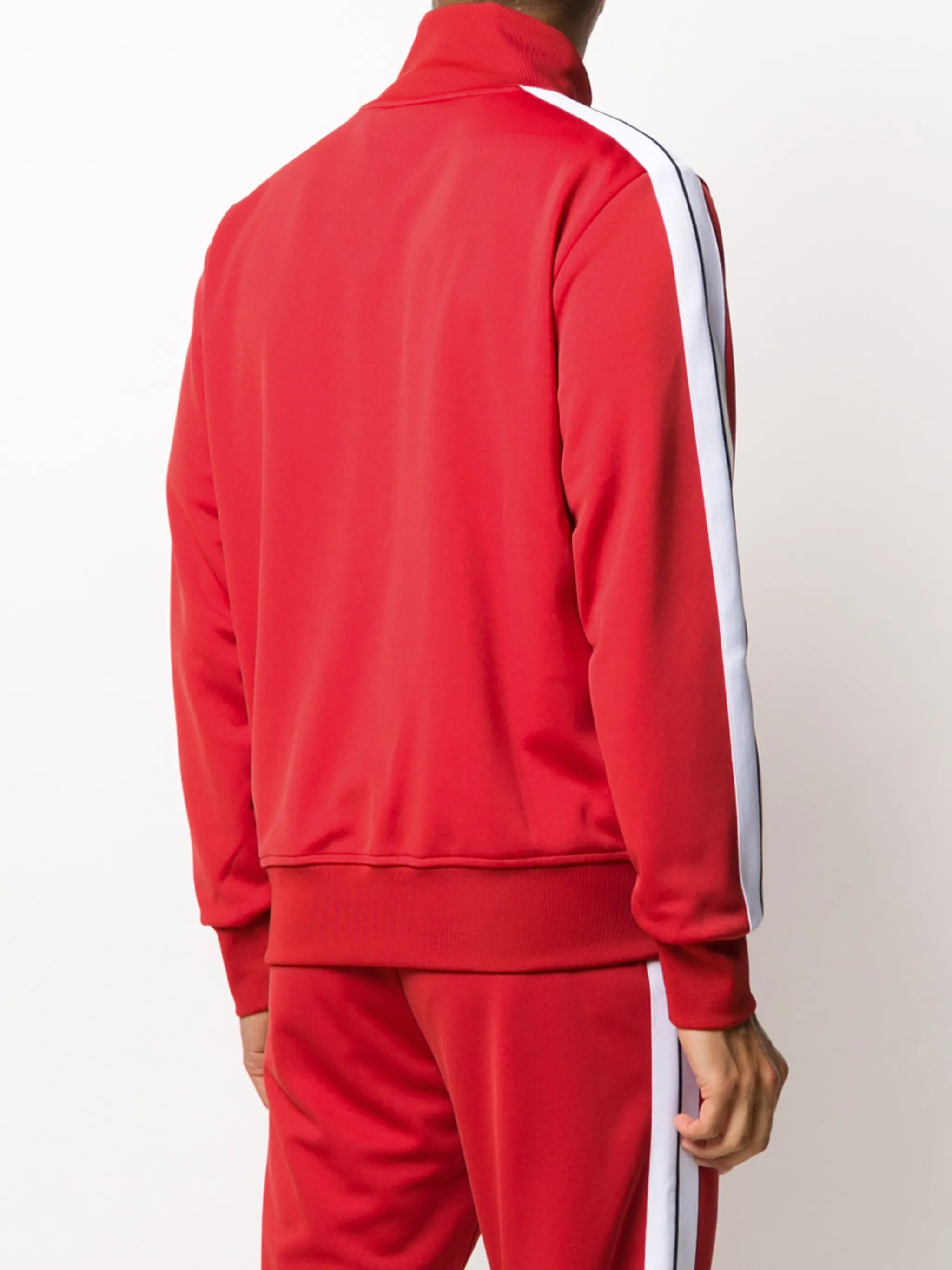 logo print track jacket