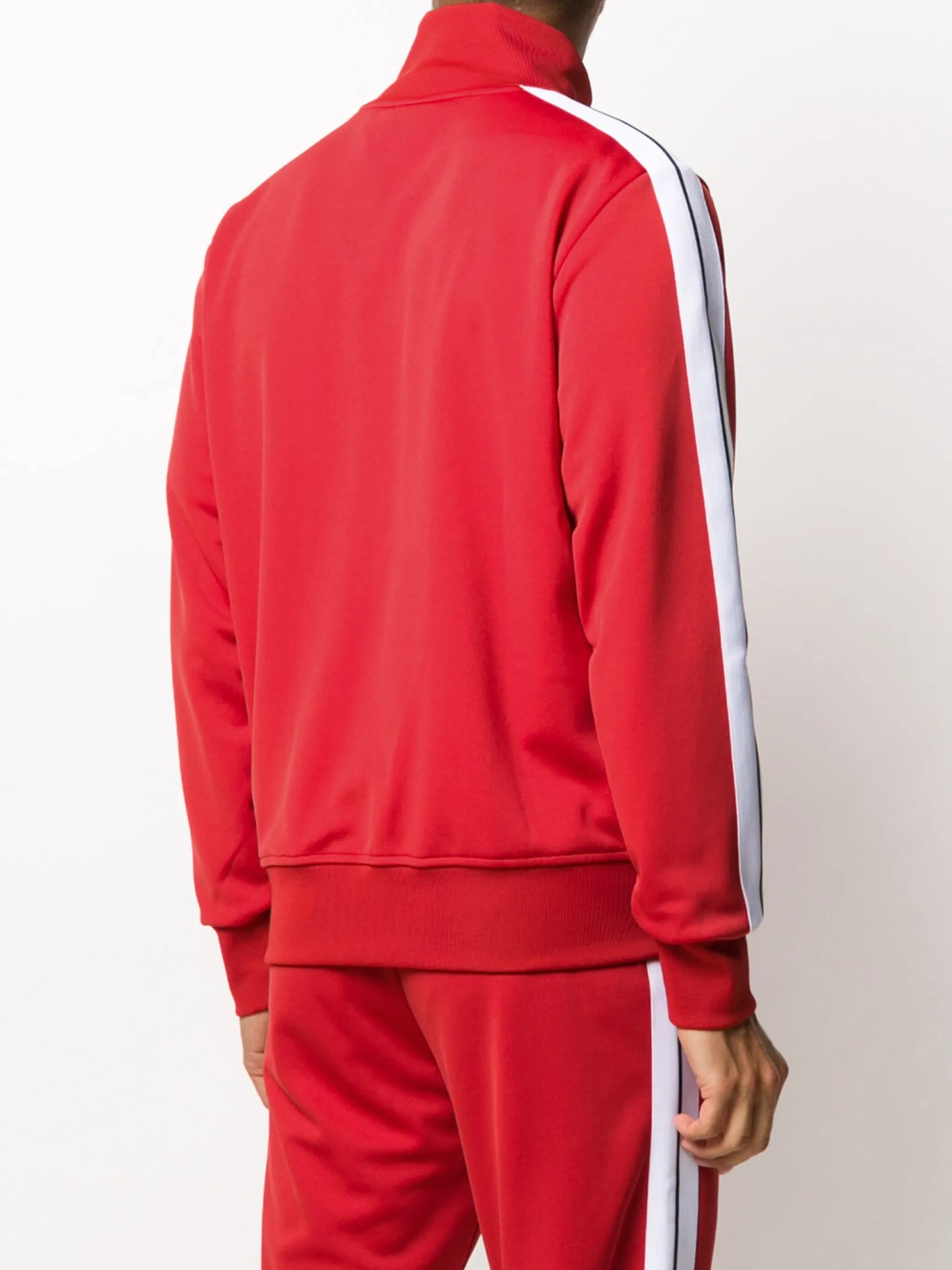 logo print track jacket