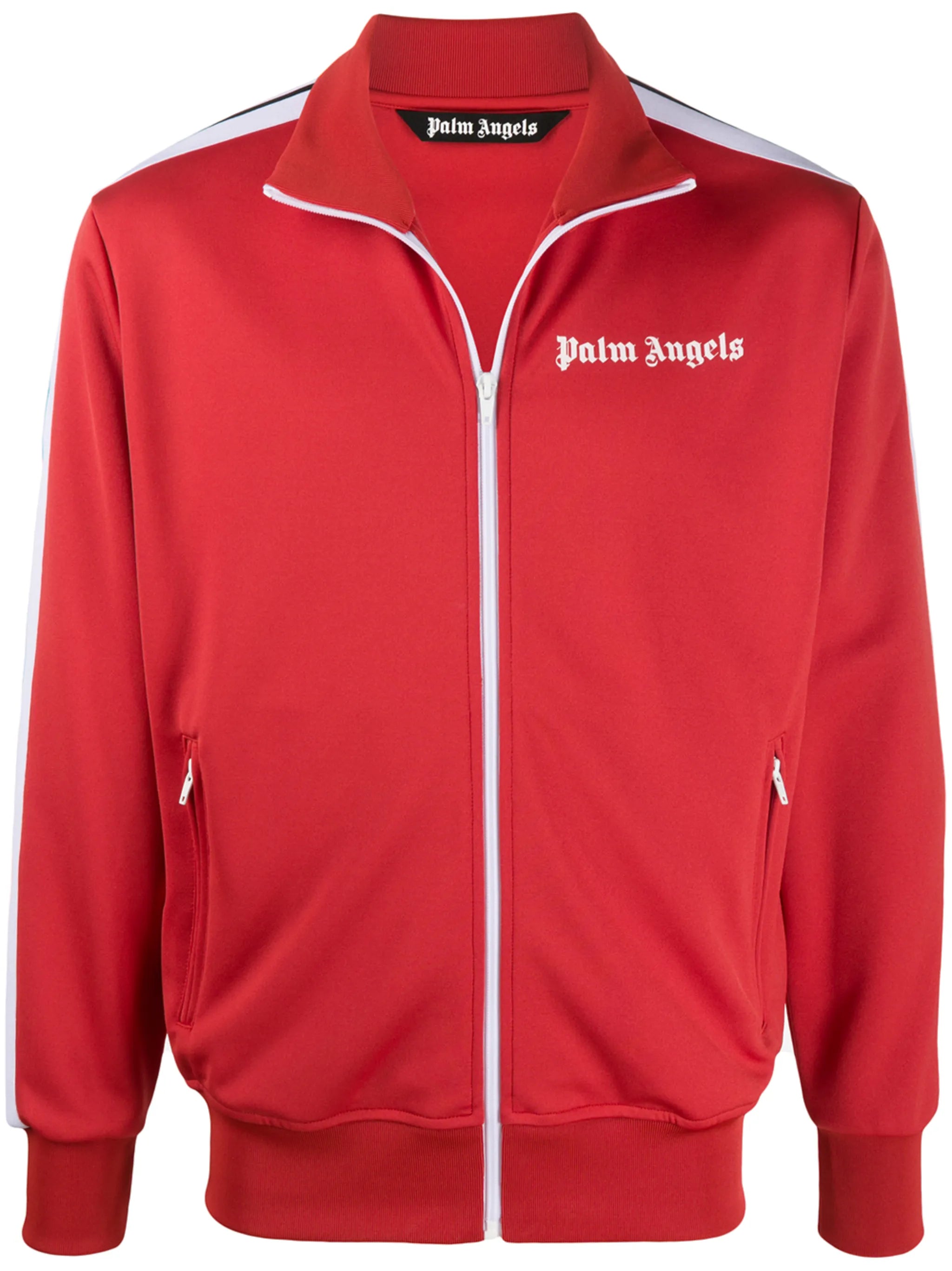 logo print track jacket