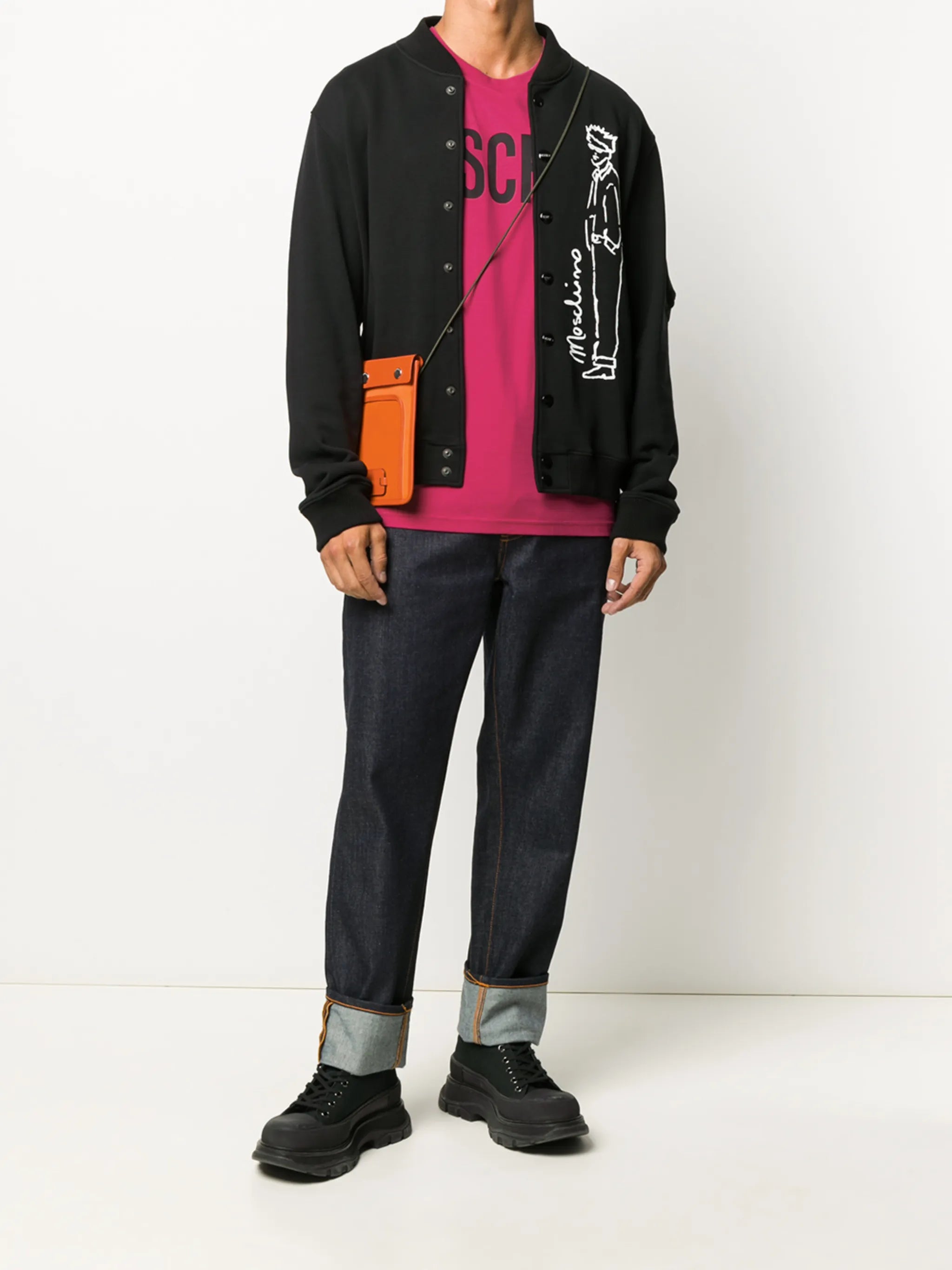 logo print T-shirt