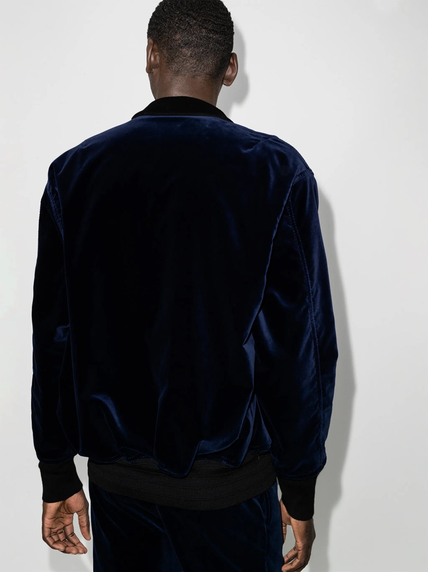 velvet bomber jacket
