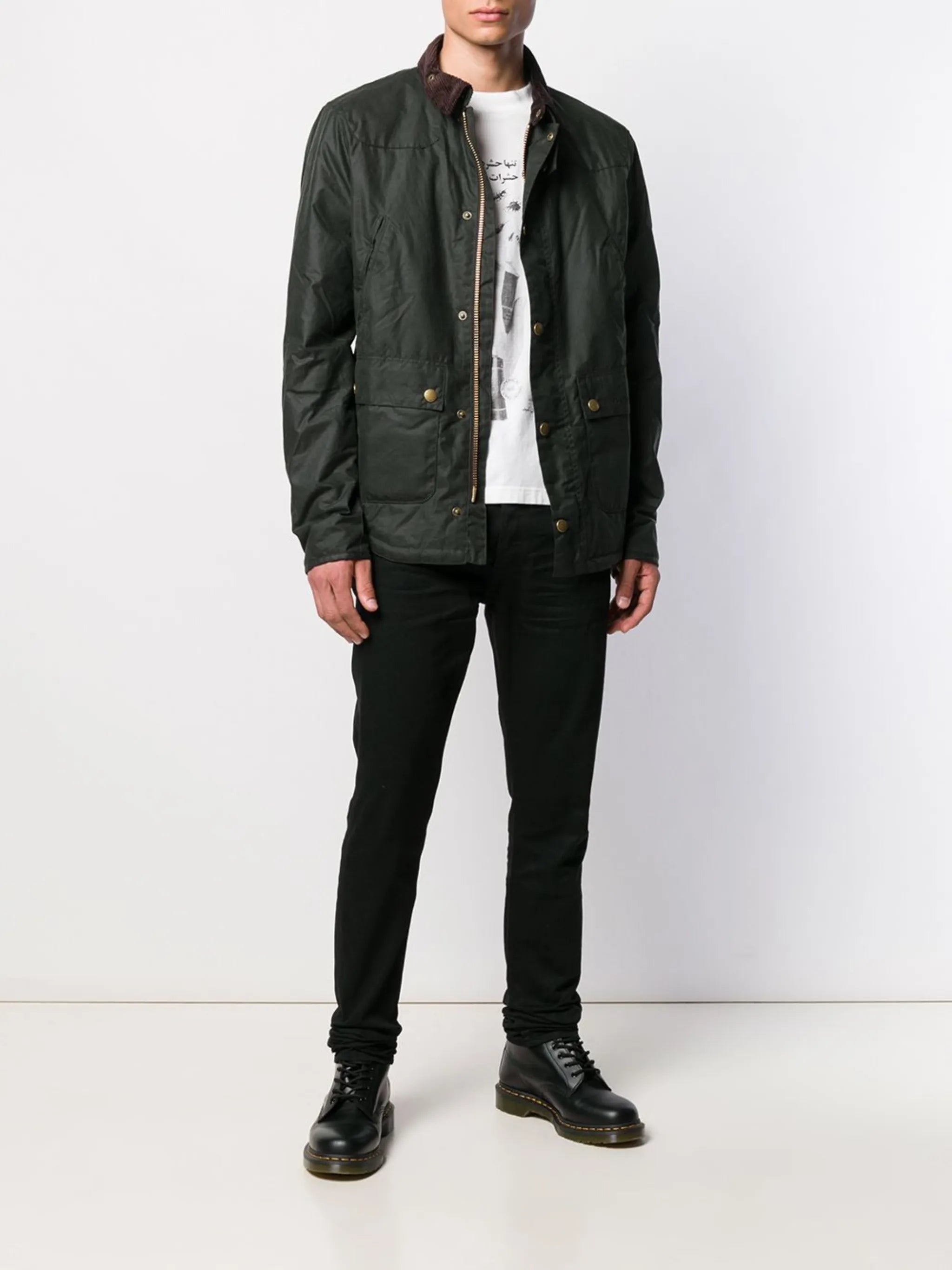 Reelin wax-coated jacket
