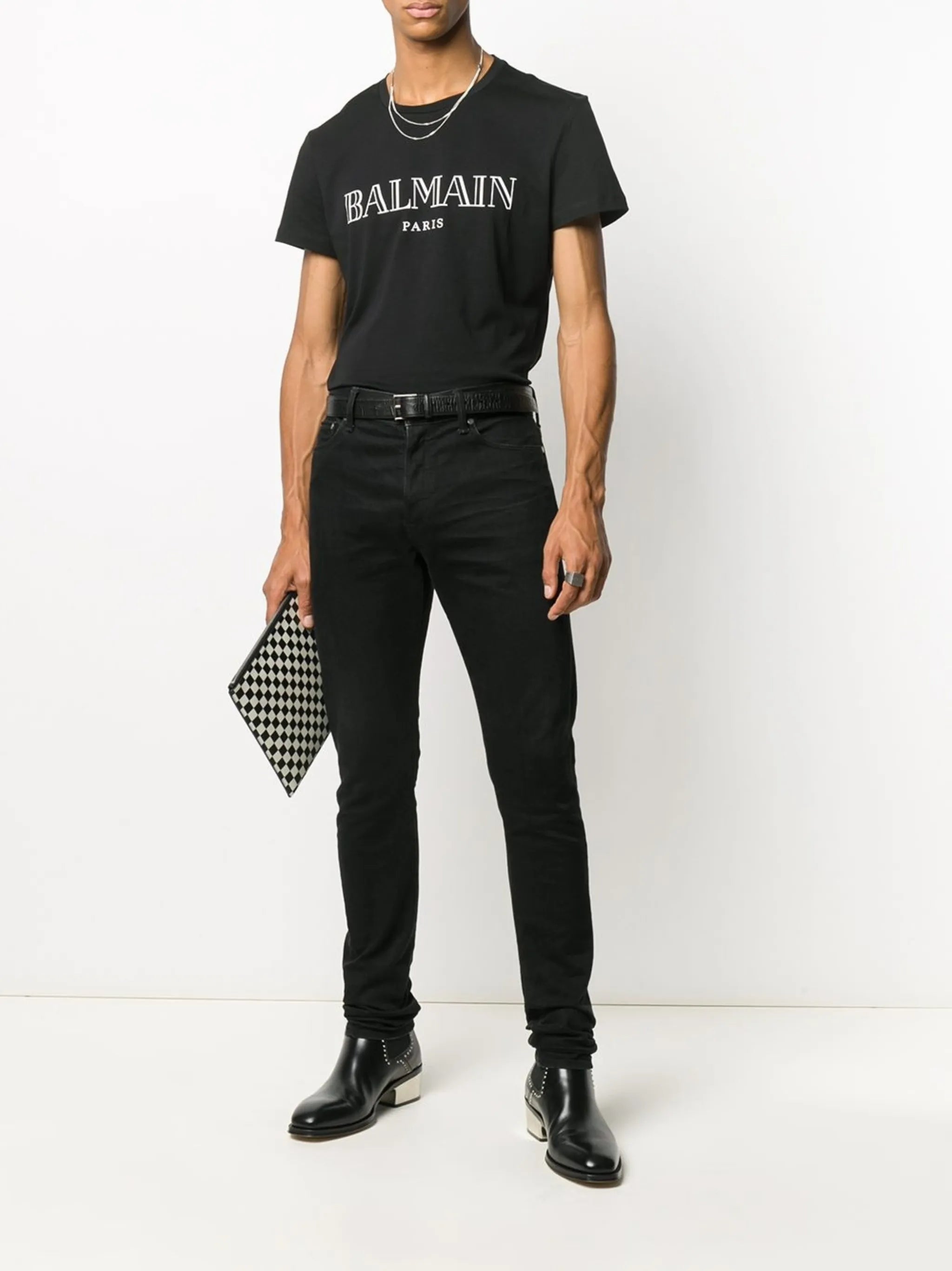 logo print T-shirt