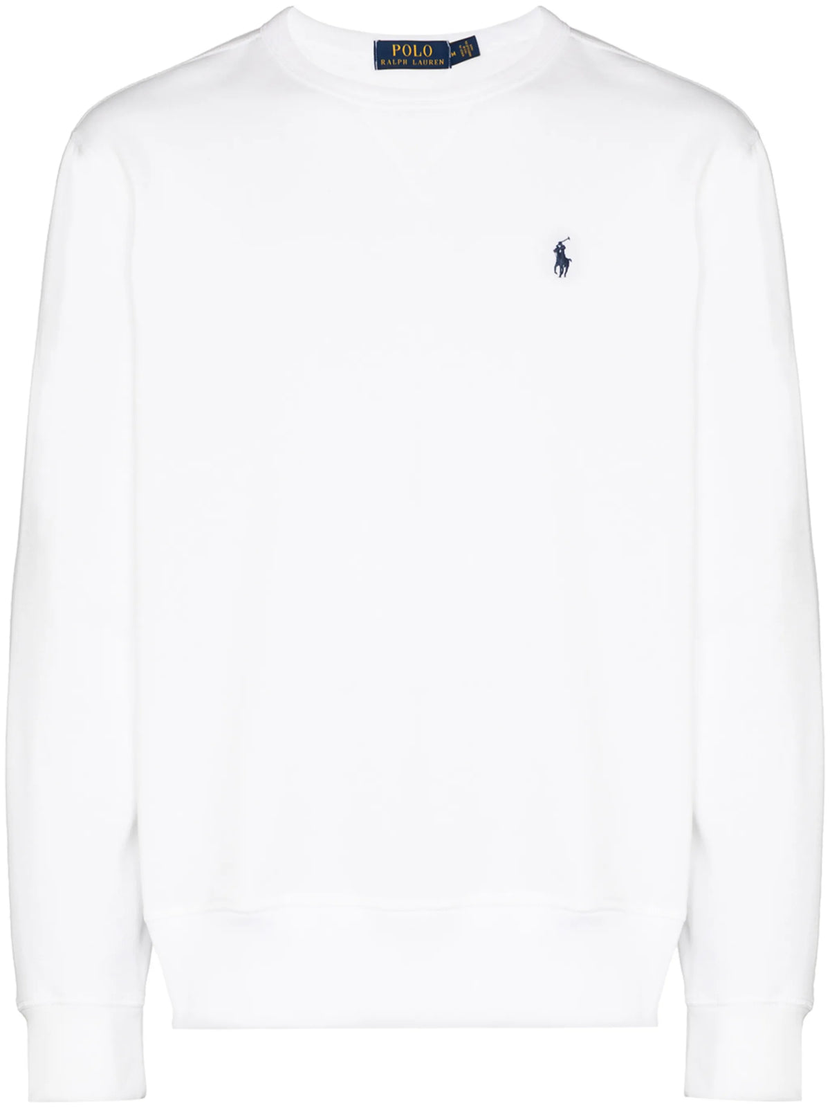 logo-embroidered crew-neck sweatshirt