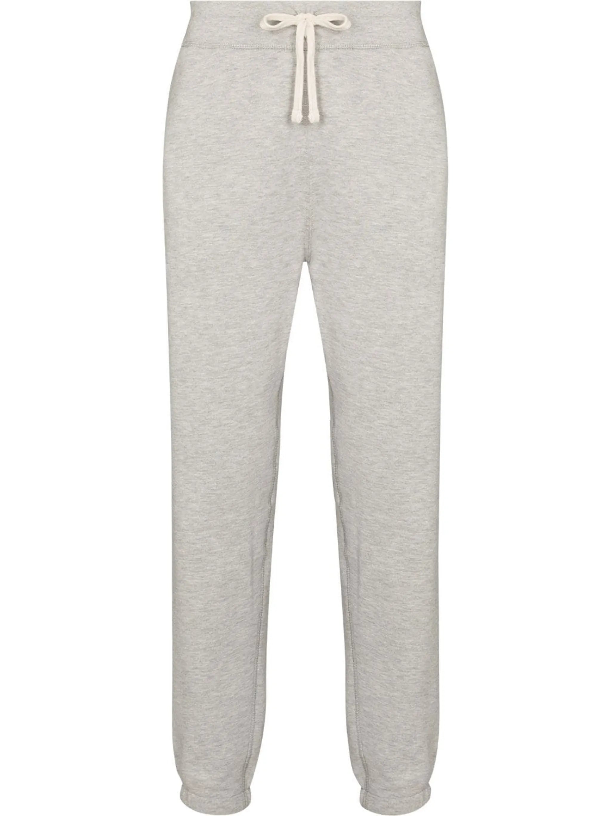 logo-embroidered drawstring track pants