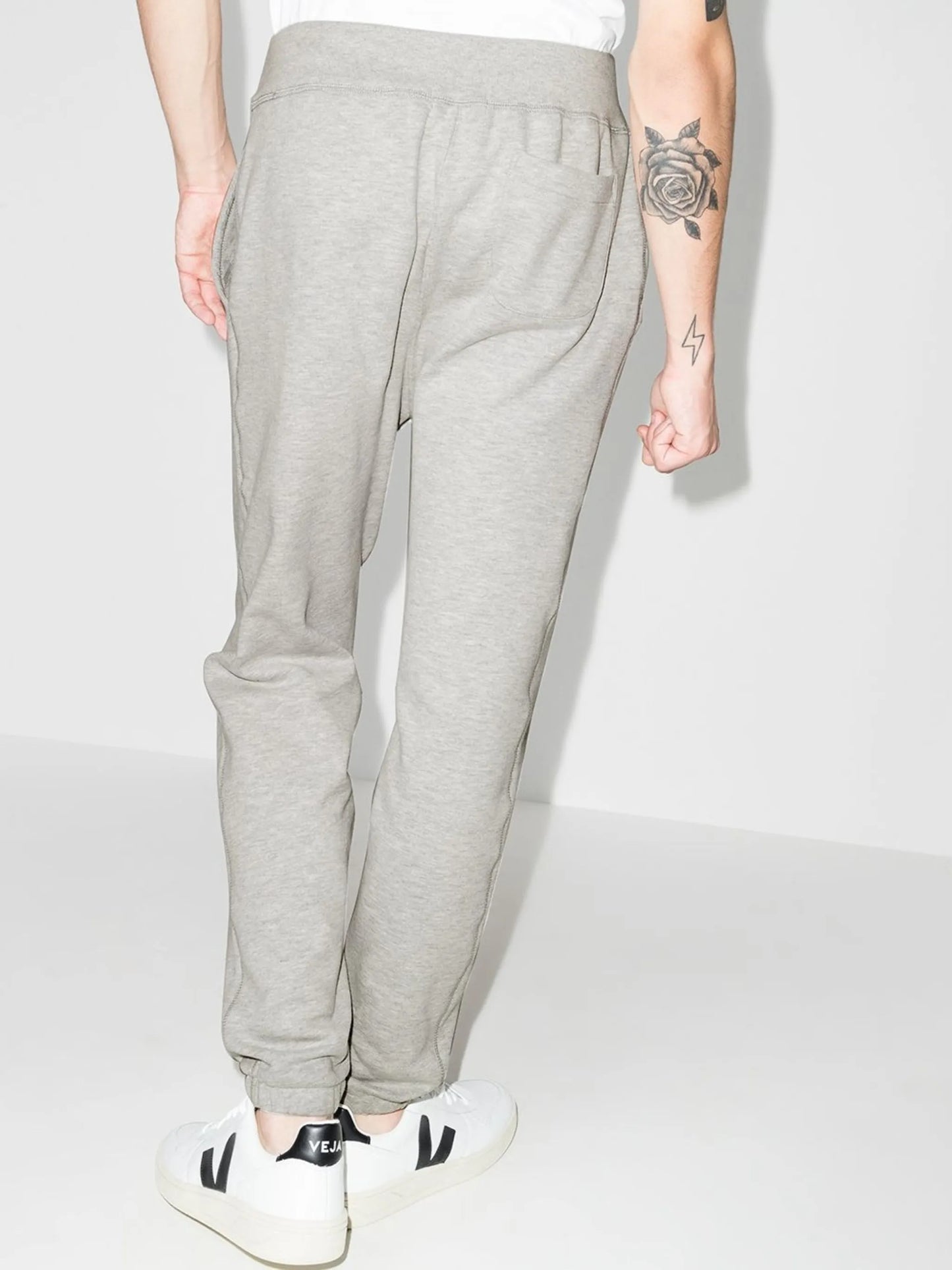 drawstring-waist track pants